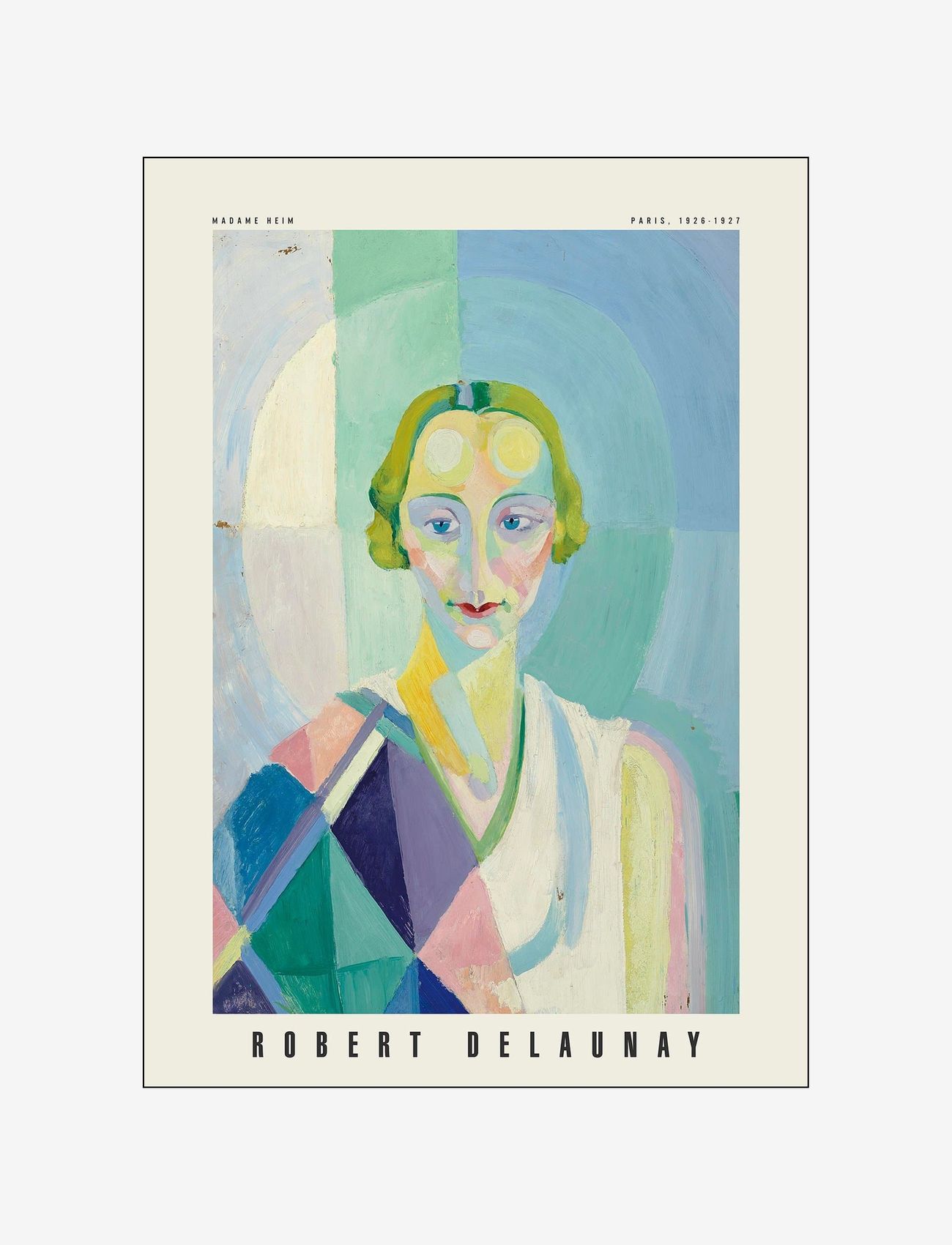 PSTR Studio - robert-dalaunay-woman-with-the-parasol - ilustrācijas - multi-colored - 0