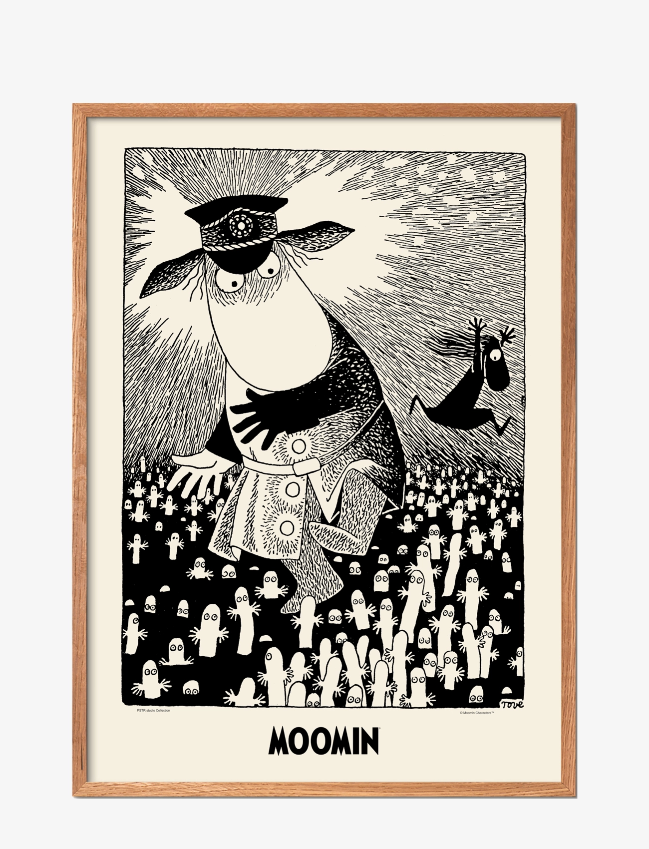 PSTR Studio Moomin x PSTR studio - Stormy Hattifatteners - 4 for 3 - NATURAL / natural
