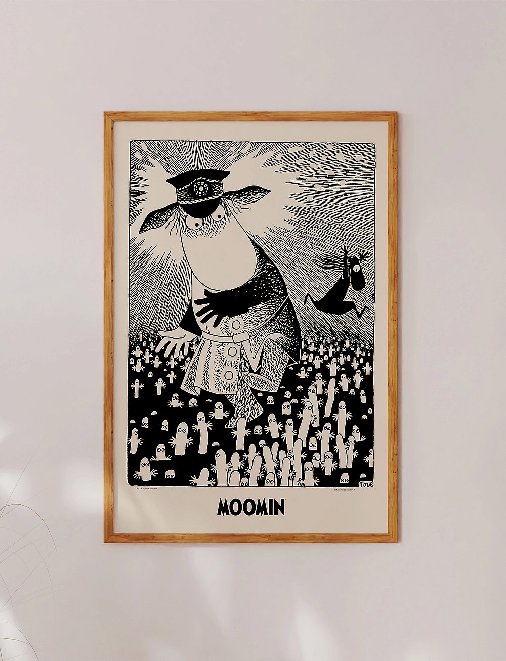 Pstr PSTR Studio Moomin X Pstr Studio - Stormy Hattifatteners – posters ...