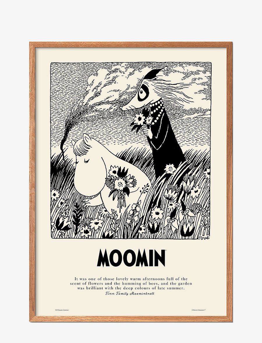 PSTR Studio - Moomin x PSTR studio - Summer Flowers - tiere - natural - 1