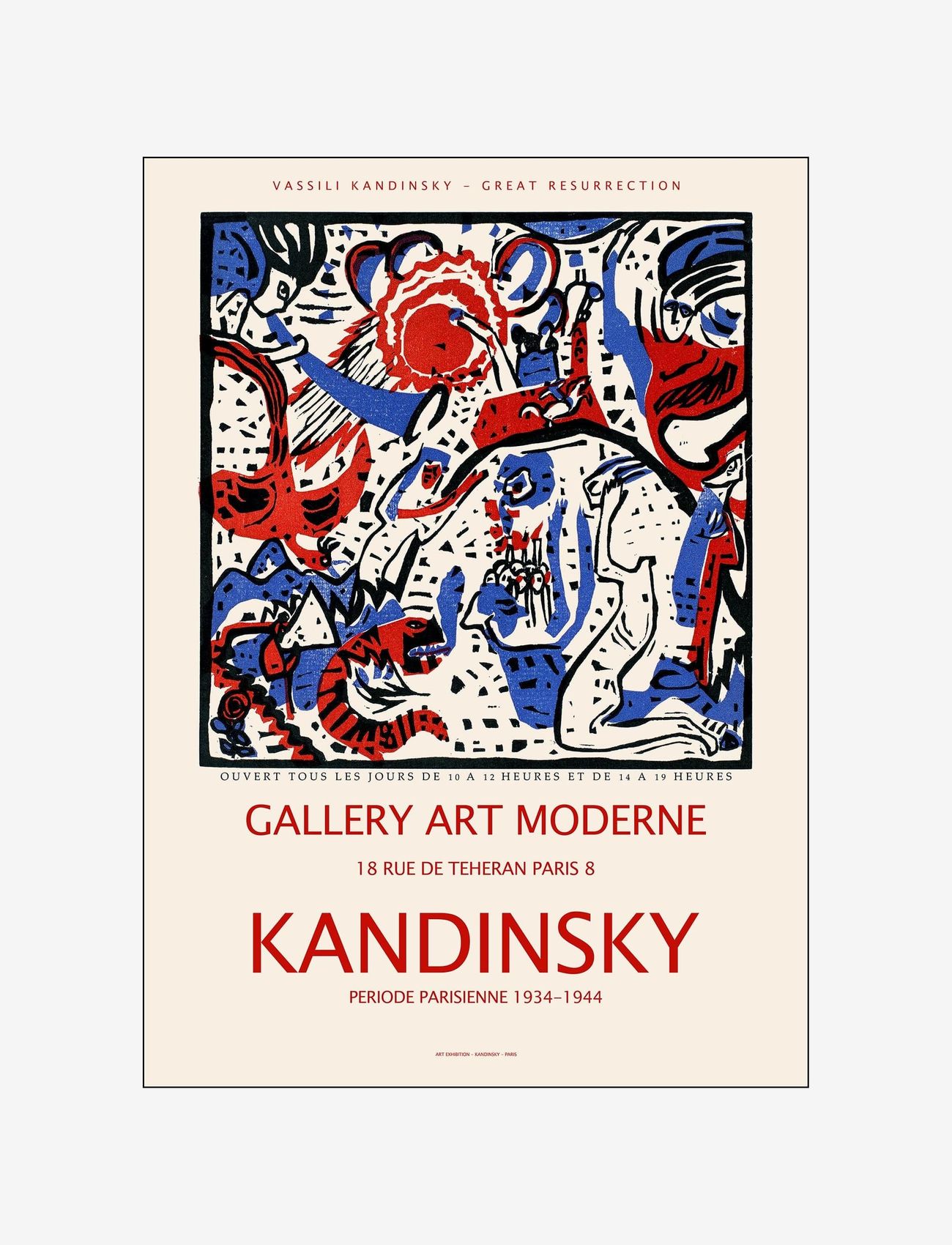 PSTR Studio - wassily-kandinsky-art-exhibition - zemākās cenas - multi-colored - 0