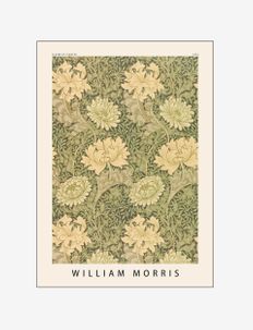 william-morris-green-flowers, PSTR Studio