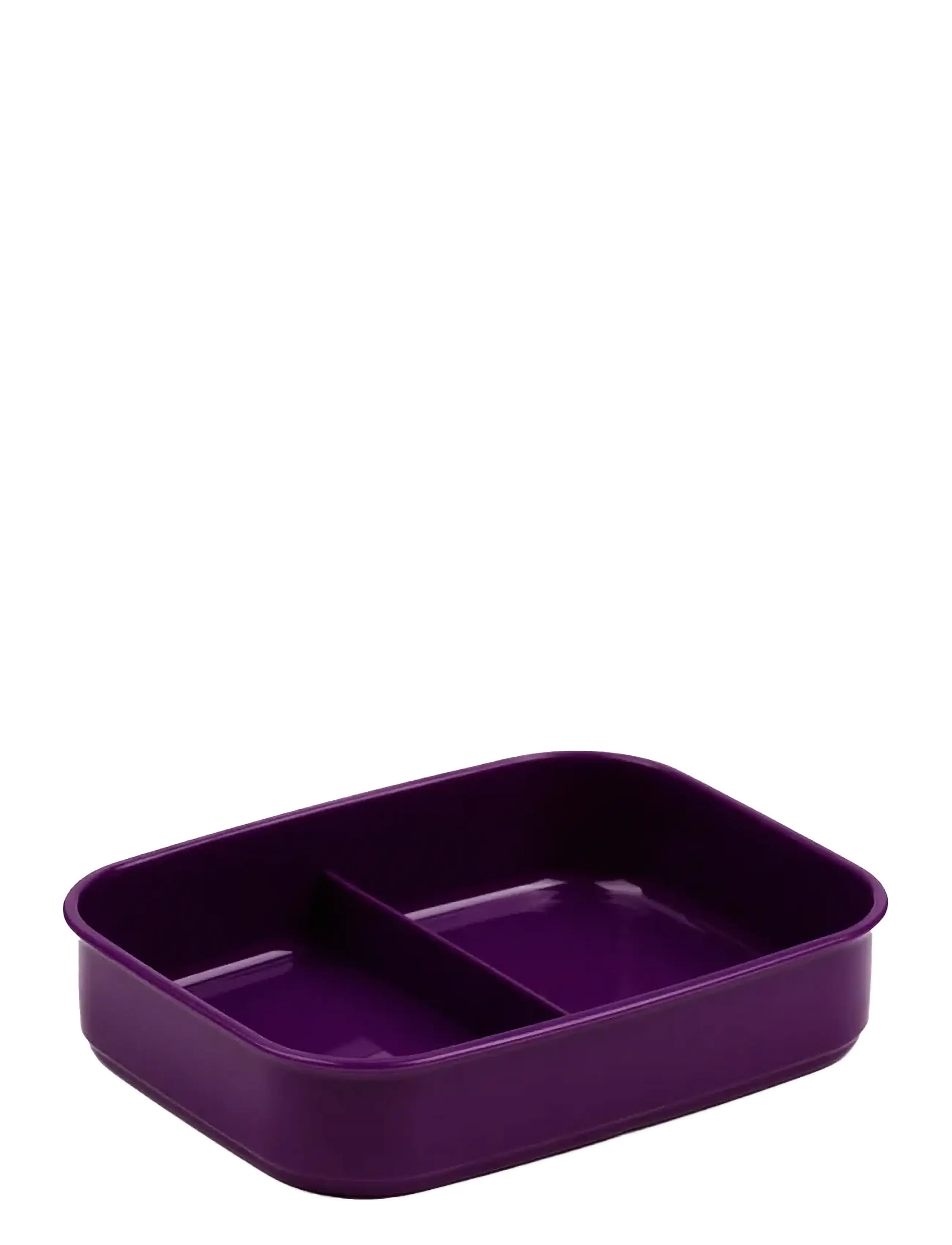 Puckator - Pusheen the Cat Foodie Clip Lock Stacked Bento Lunch Box with Cutlery - madkasser - dark purple - 5