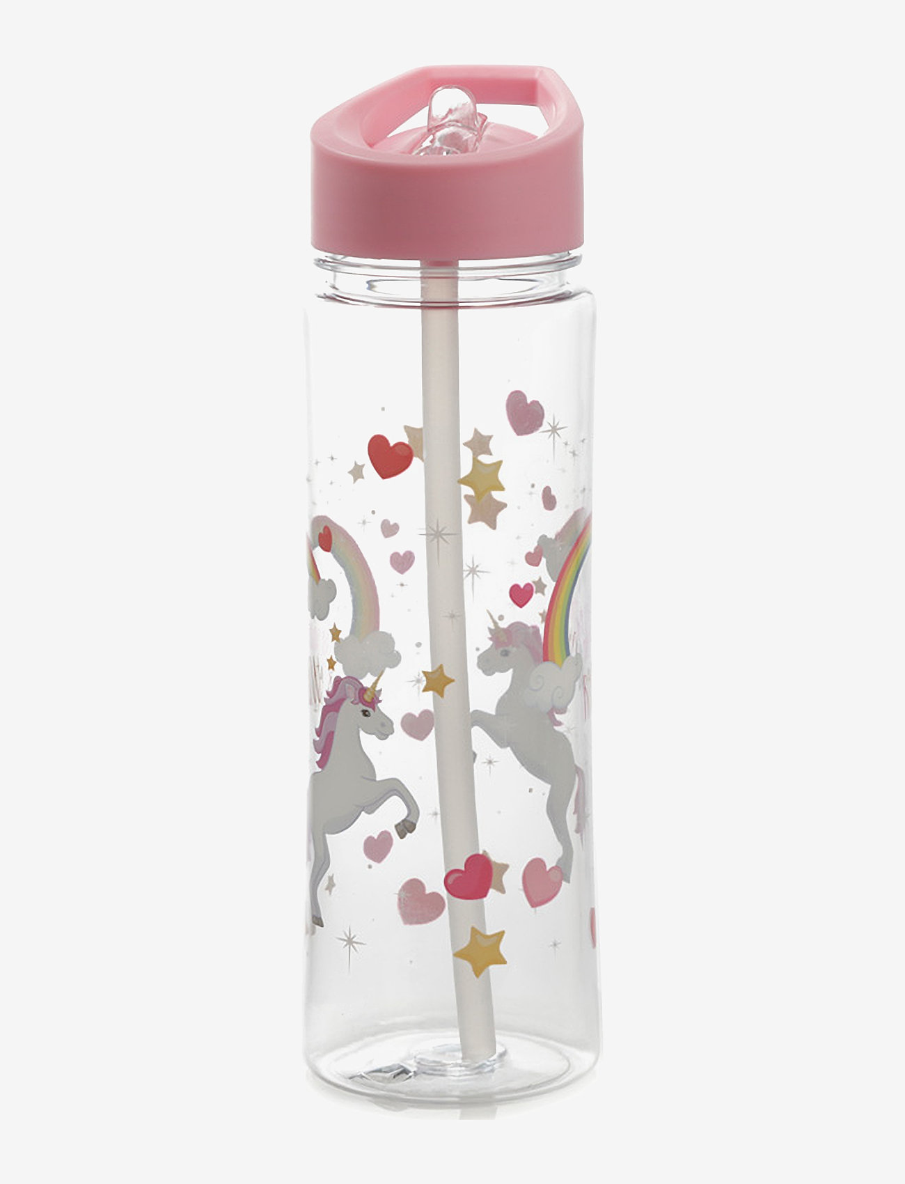 Puckator - Shatterproof 550ml Water Bottle Enchanted Rainbows Unicorn - water bottles - pink - 4