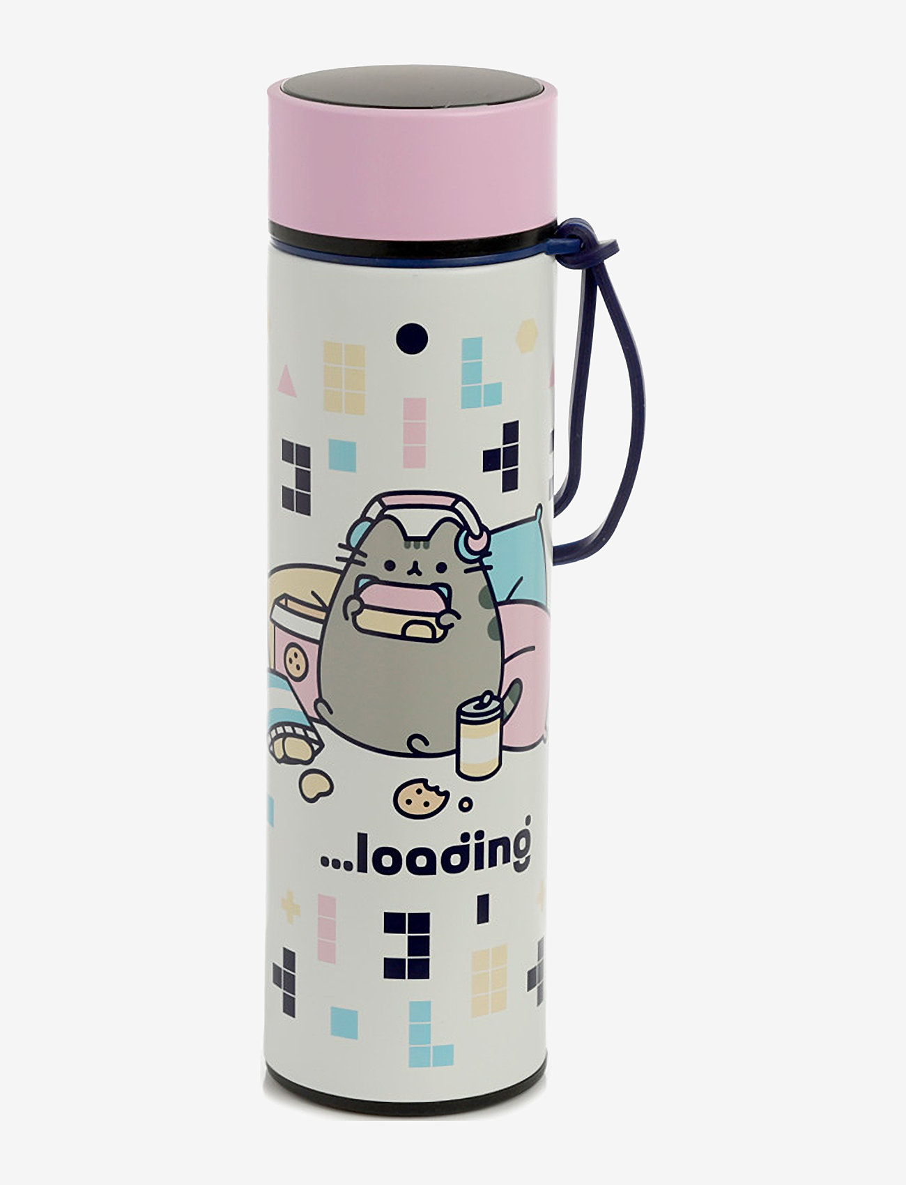 Puckator - Hot & Cold Digital Thermometer Bottle - thermosflaschen - white - 1