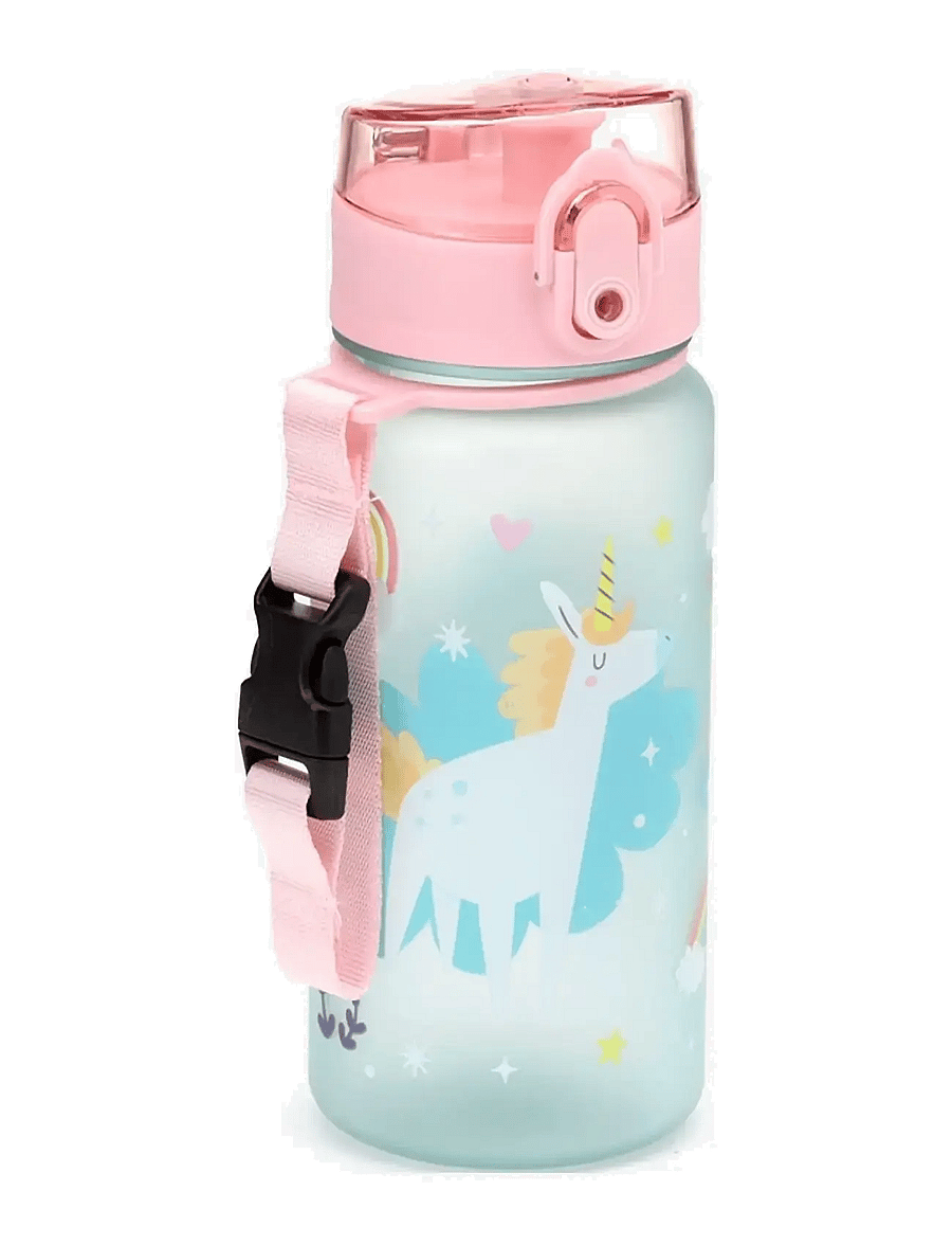 Puckator - Foodiemals Pop Top 350ml Shatterproof Children's Bottle - vattenflaskor - pink - 0