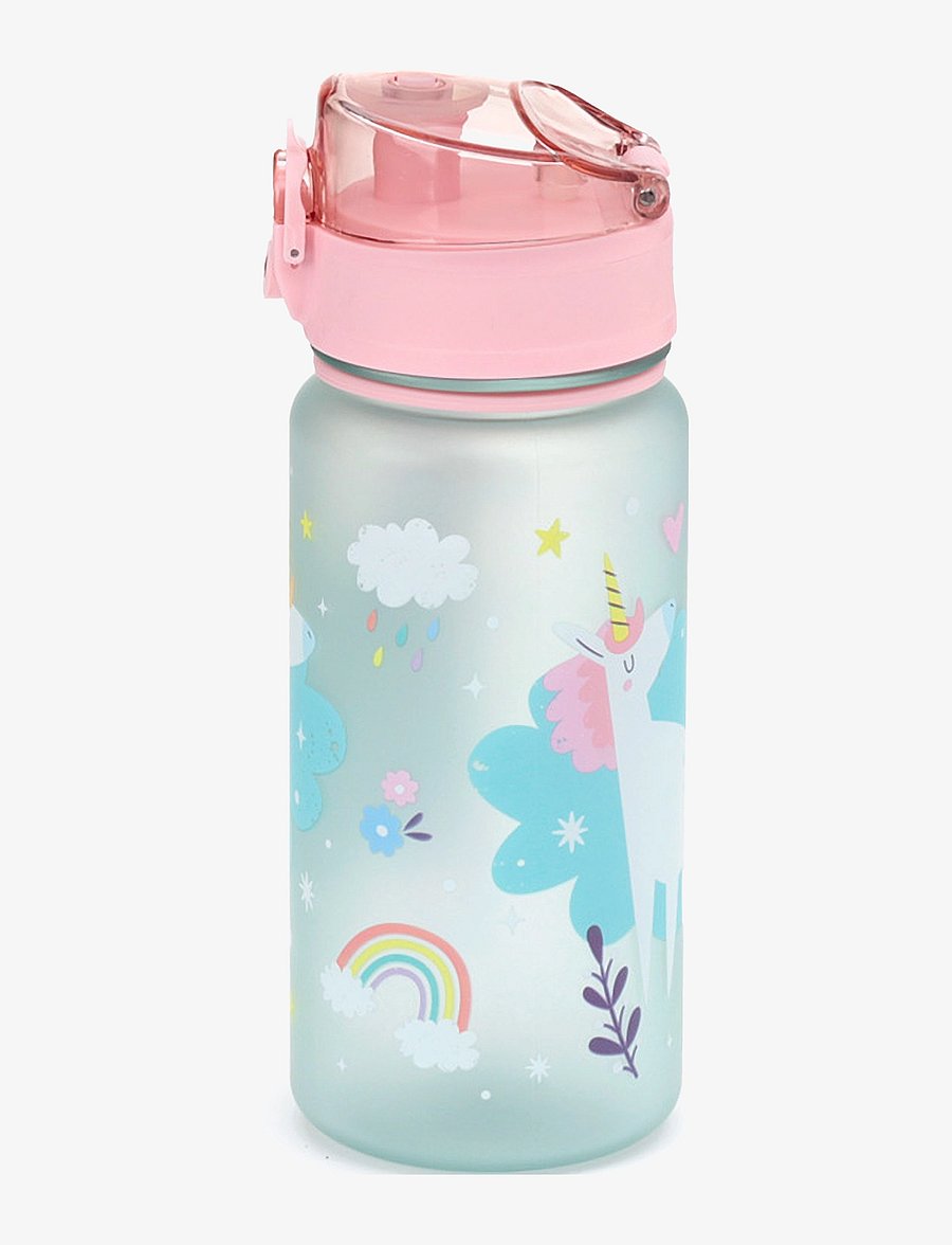 Puckator - Foodiemals Pop Top 350ml Shatterproof Children's Bottle - vattenflaskor - pink - 3