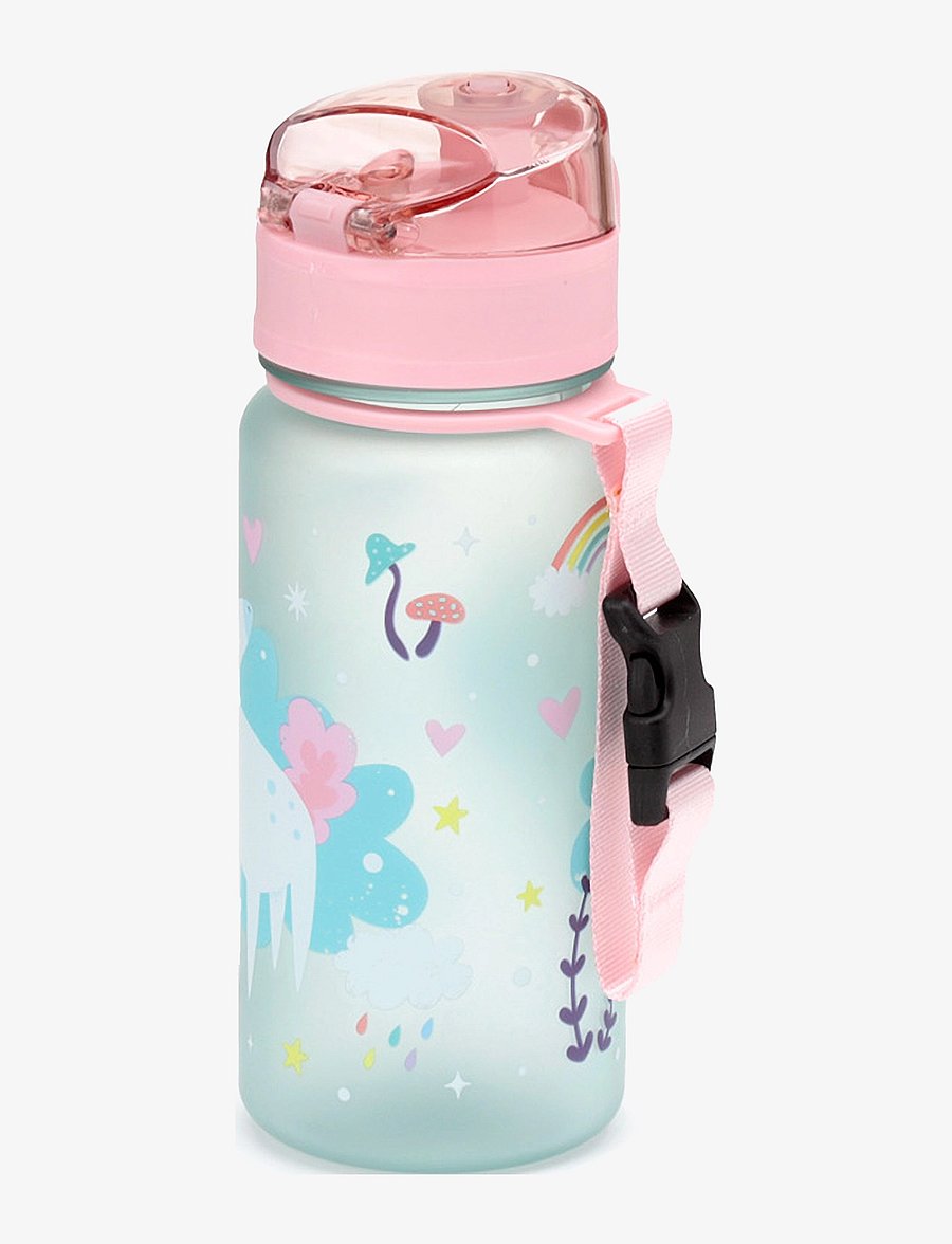 Puckator - Foodiemals Pop Top 350ml Shatterproof Children's Bottle - vattenflaskor - pink - 5