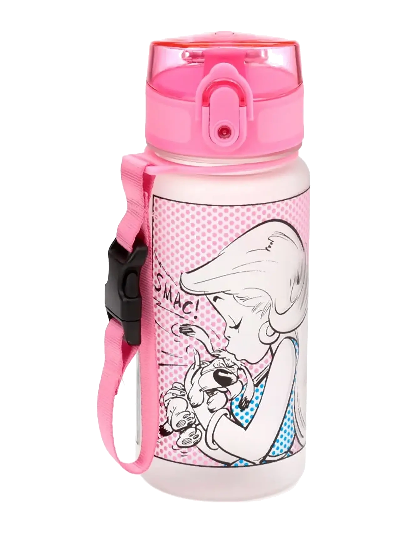 Puckator - Foodiemals Pop Top 350ml Shatterproof Children's Bottle - vandflasker - pink - 2