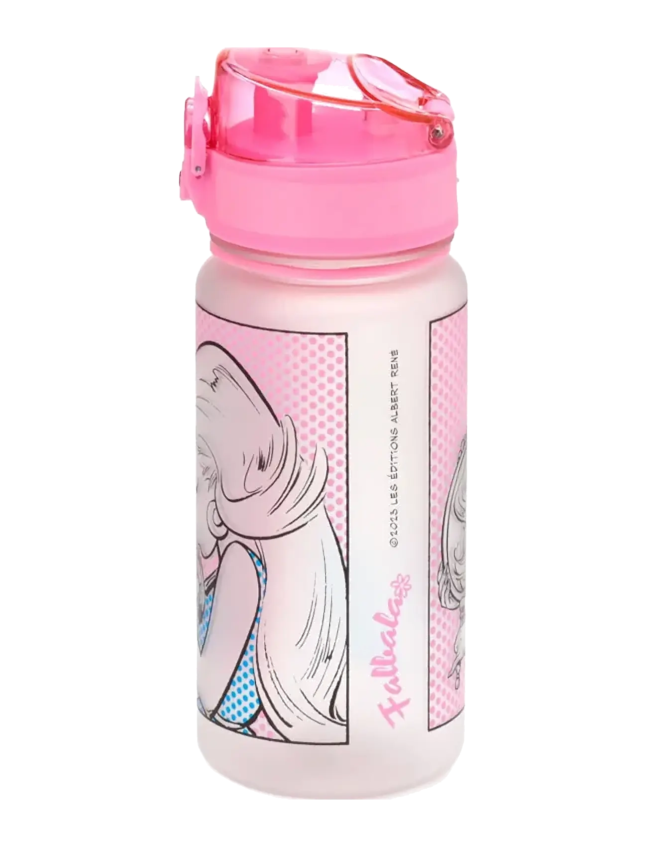 Puckator - Foodiemals Pop Top 350ml Shatterproof Children's Bottle - vandflasker - pink - 4