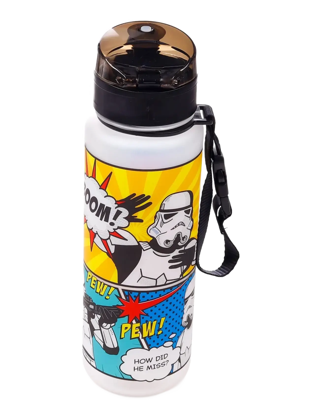 Puckator - The Original Stormtrooper Pop Art Pop Top 600ml Shatterproof Bottle - wasserflaschen - black - 3