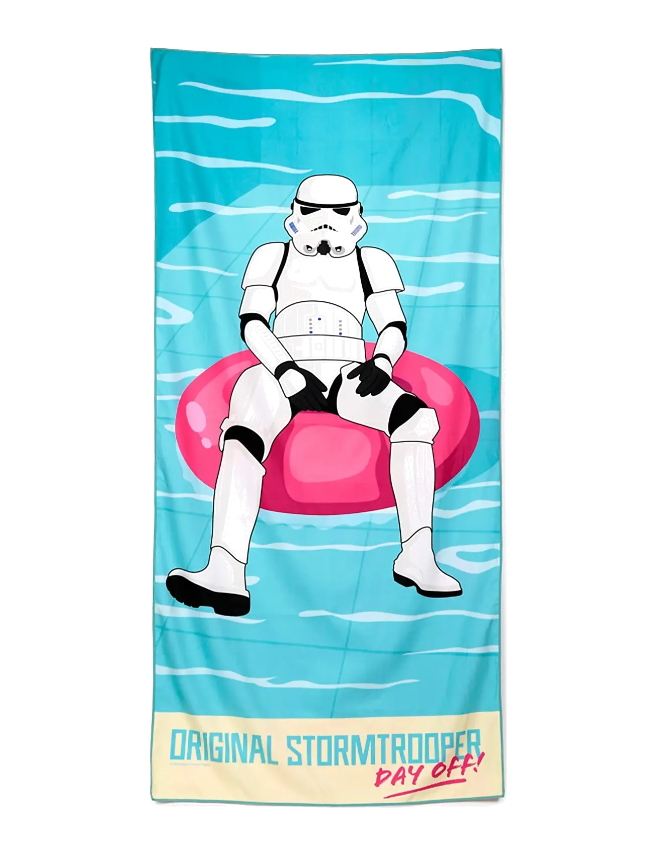 Puckator The Original Stormtrooper Pool Day Off Microfibre Beach Towel, Håndklæde, Multi/mønstret, Str: ONE SIZE