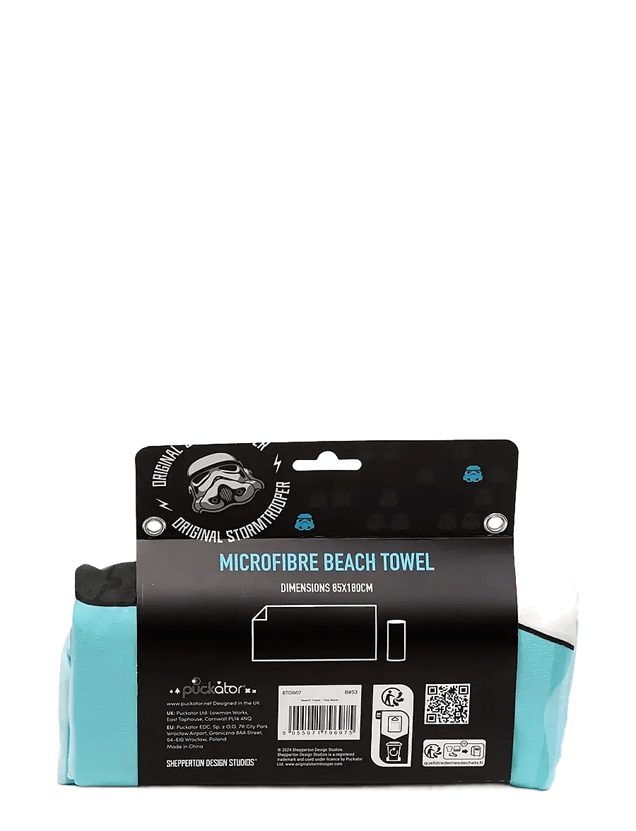 Puckator - The Original Stormtrooper Pool Day Off Microfibre Beach Towel - handdukar - multi coloured - 5