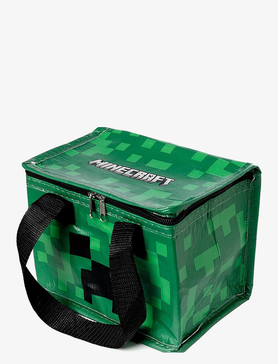 Puckator - RPET Cool Bag Lunch Bag Minecraft Axolotl - lunchlådor - green - 5