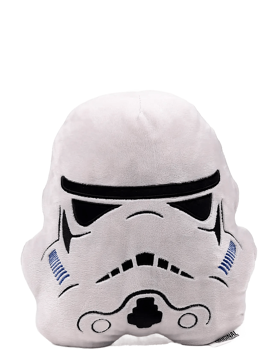 Puckator - Plush The Original Stormtrooper Shaped Cushion - prydnadskuddar - white - 0
