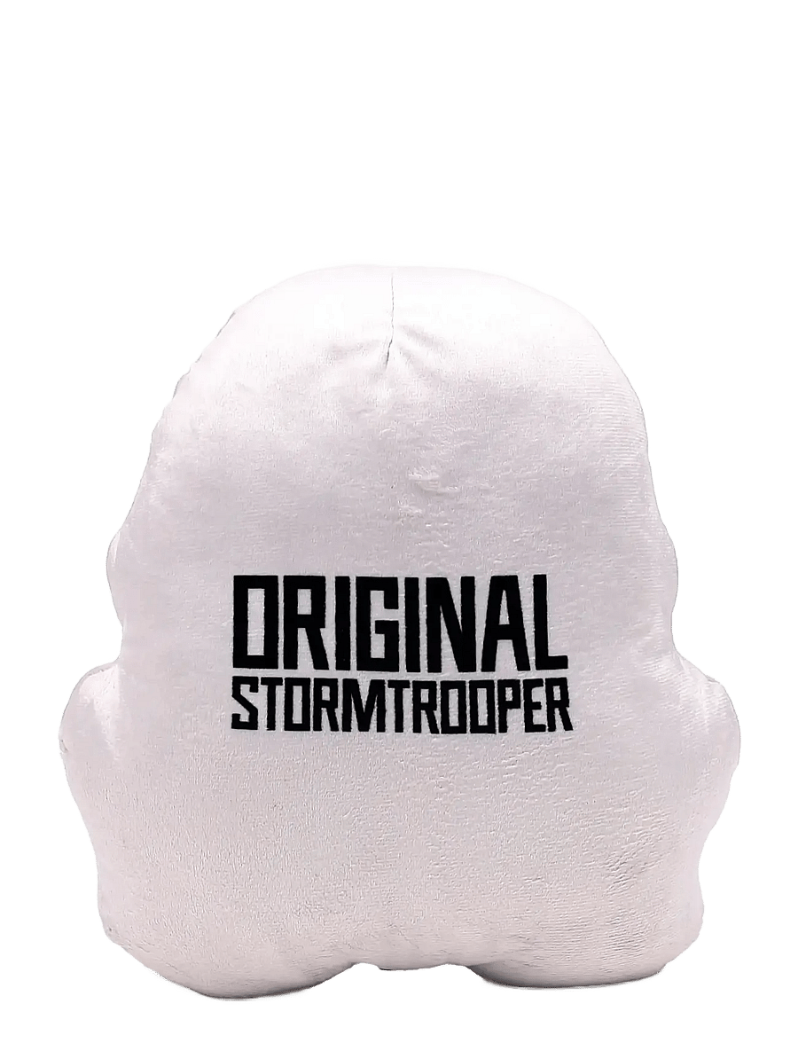 Puckator - Plush The Original Stormtrooper Shaped Cushion - prydnadskuddar - white - 1