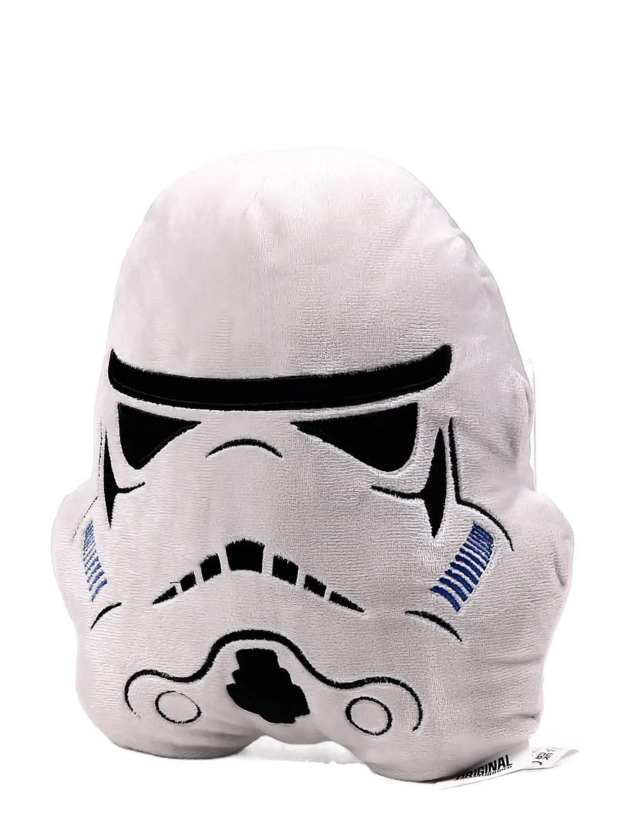 Puckator - Plush The Original Stormtrooper Shaped Cushion - prydnadskuddar - white - 2