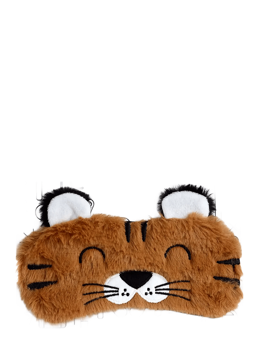 Puckator - Plush Adoramals Leopard Eye Mask - schlaf-accessoires - brown - 0