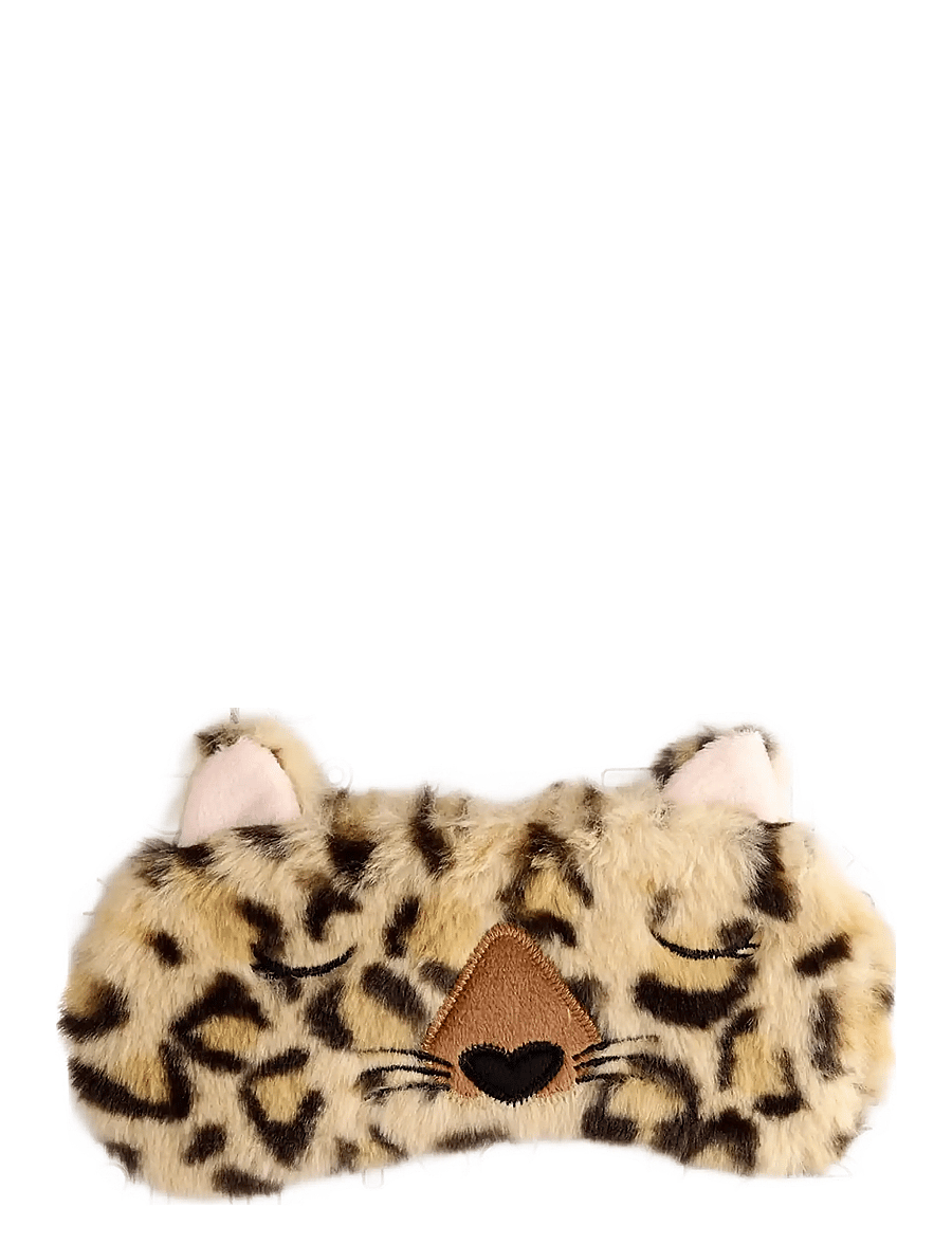 Puckator - Plush Adoramals Leopard Eye Mask - sovtillbehör - multi coloured - 0