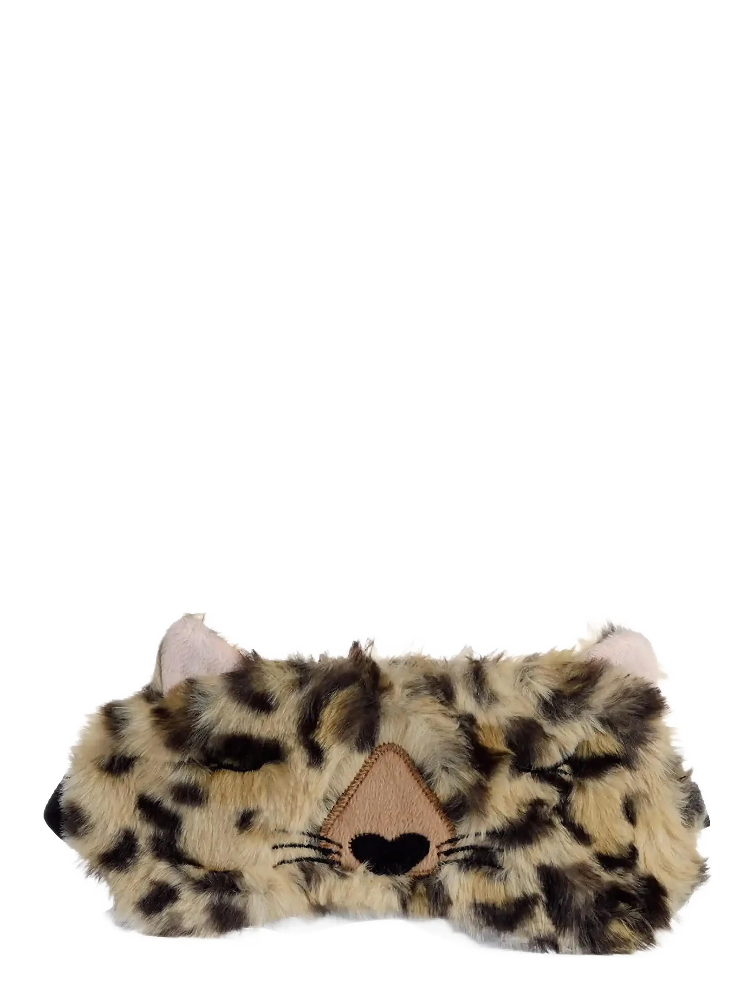 Puckator - Plush Adoramals Leopard Eye Mask - slaapaccessoires - multi coloured - 1