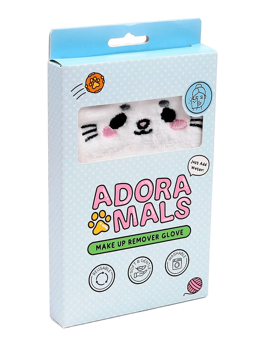 Puckator - Lola the Cat Adoramals Makeup Remover Glove - waschlappen - white - 2