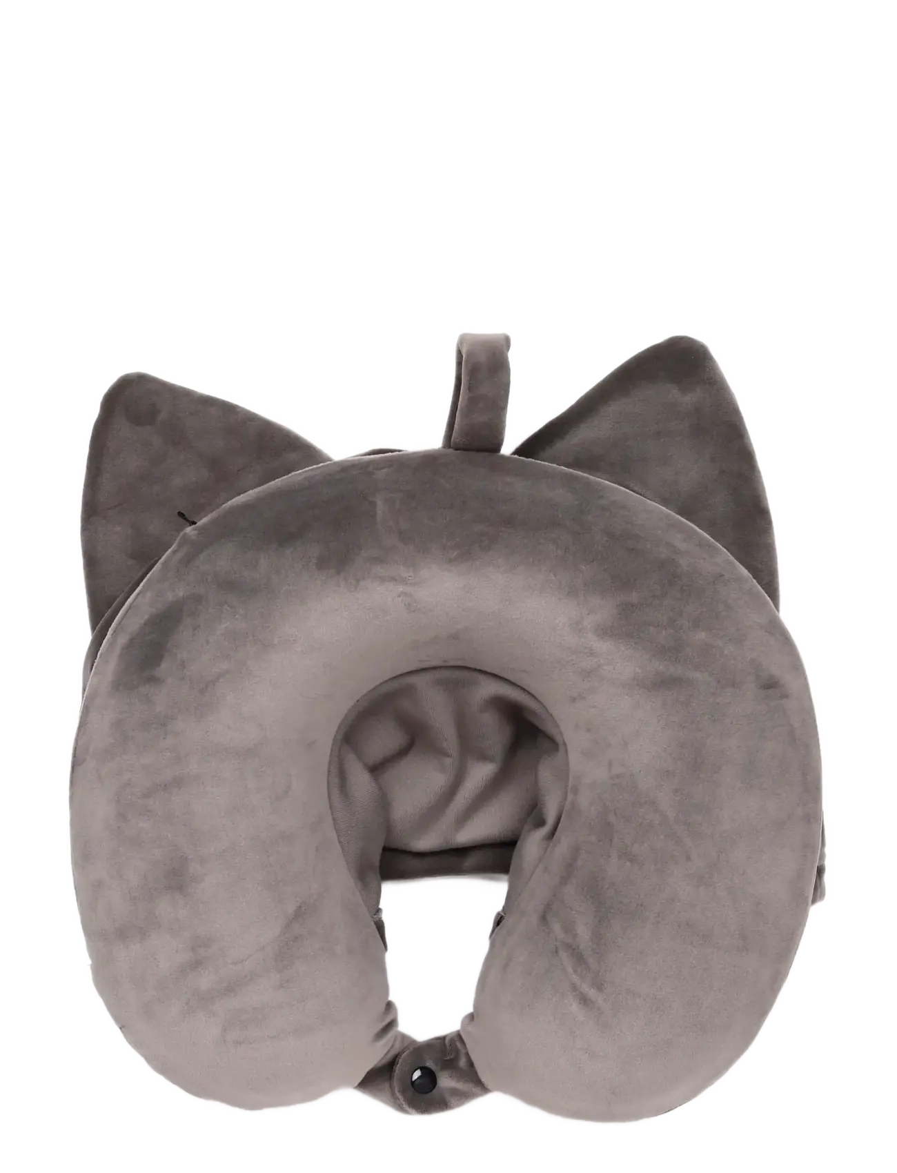 Puckator - Hoodeazzz Beans & Co Pepper the Cat Plush Memory Foam Travel Pillow & Hood - bettdecken und kissen - grey - 2