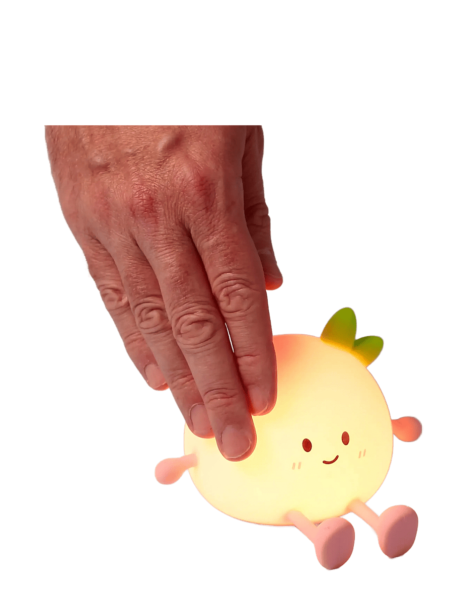 Puckator - Sleep Lamp Night Light - Adoramals Axolotl - natlamper - orange - 2