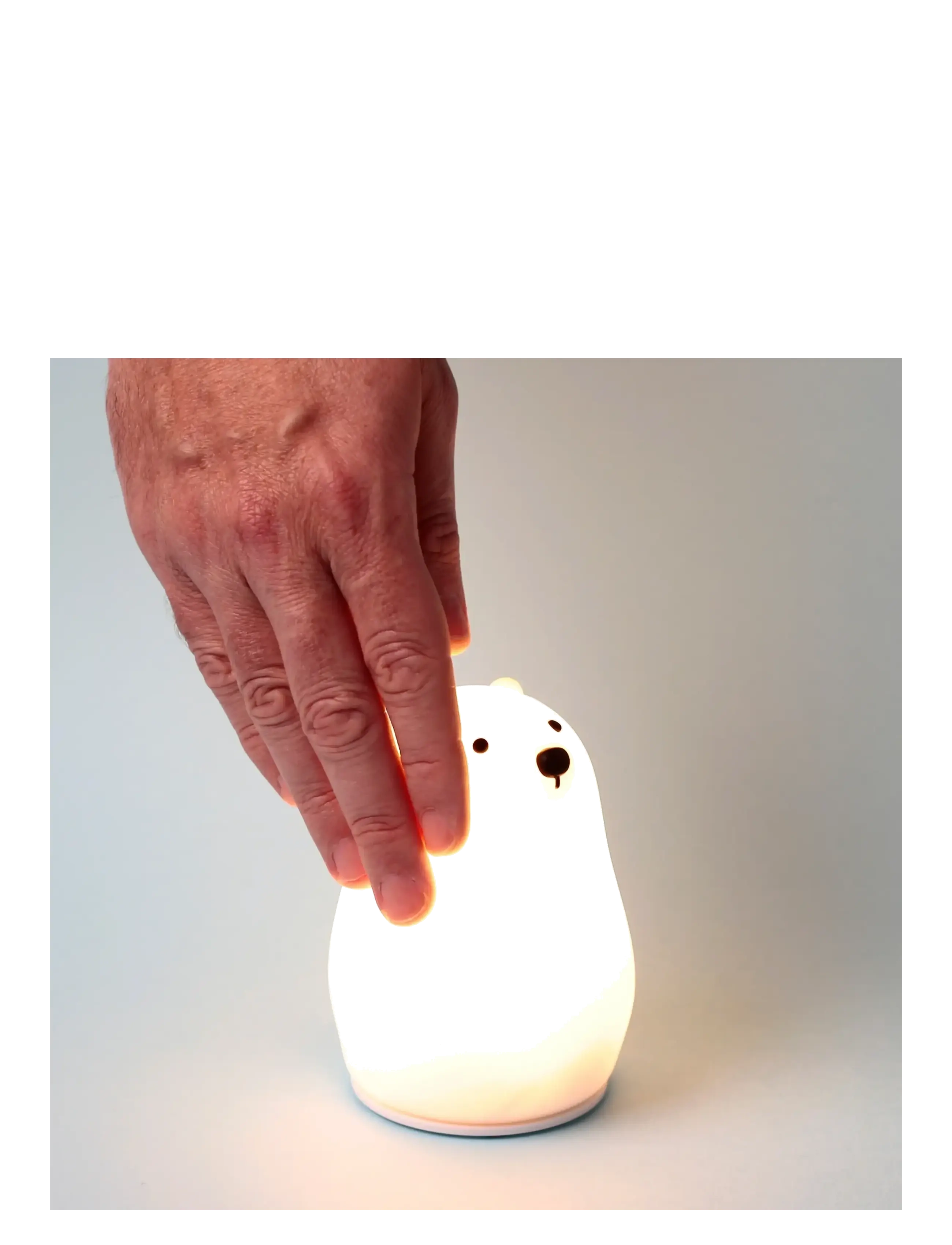 Puckator - Adoramals Polar Bear Colour Change LED Night Light Sleep Lamp - nachtlampen - white - 1