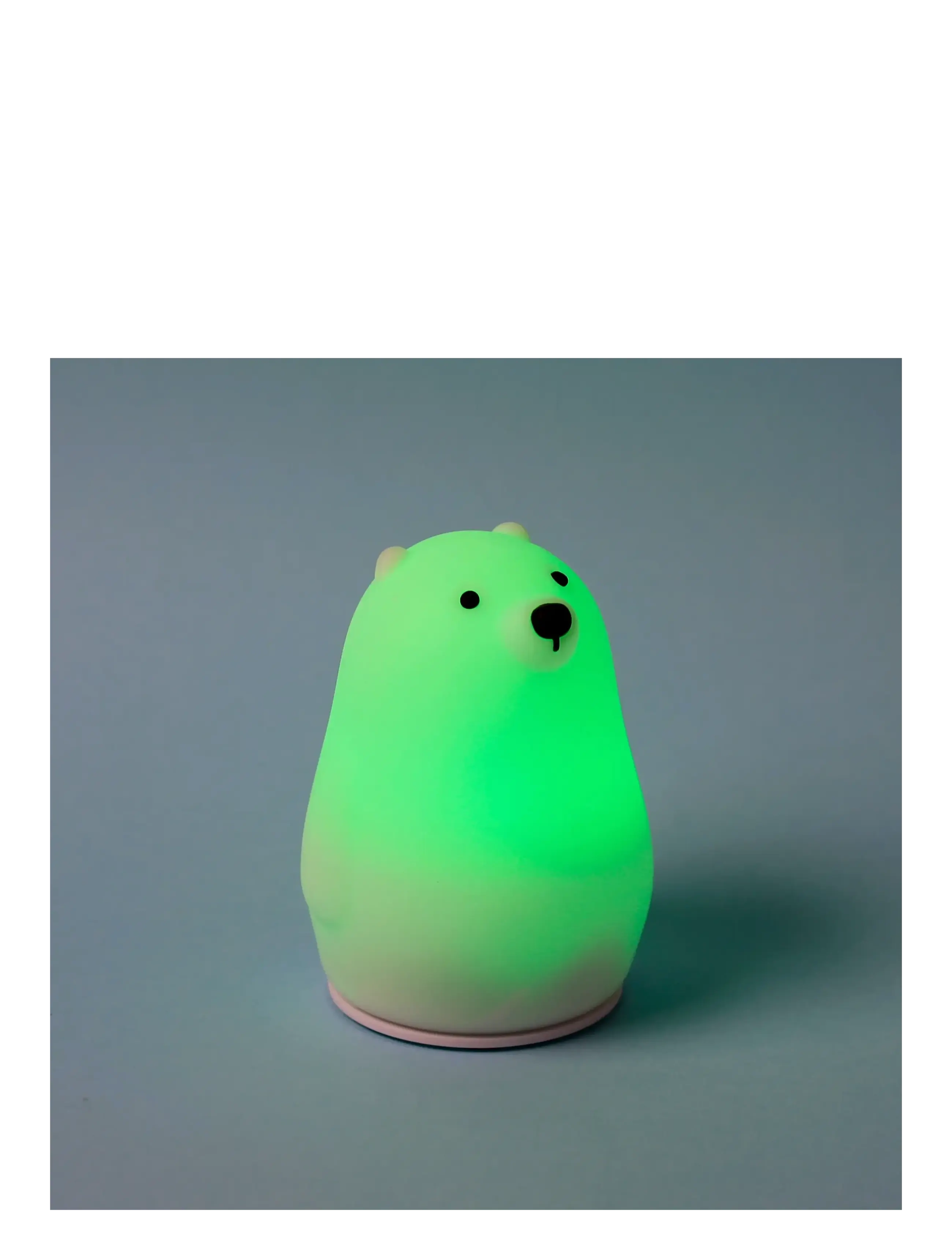 Puckator - Adoramals Polar Bear Colour Change LED Night Light Sleep Lamp - nachtlampen - white - 3