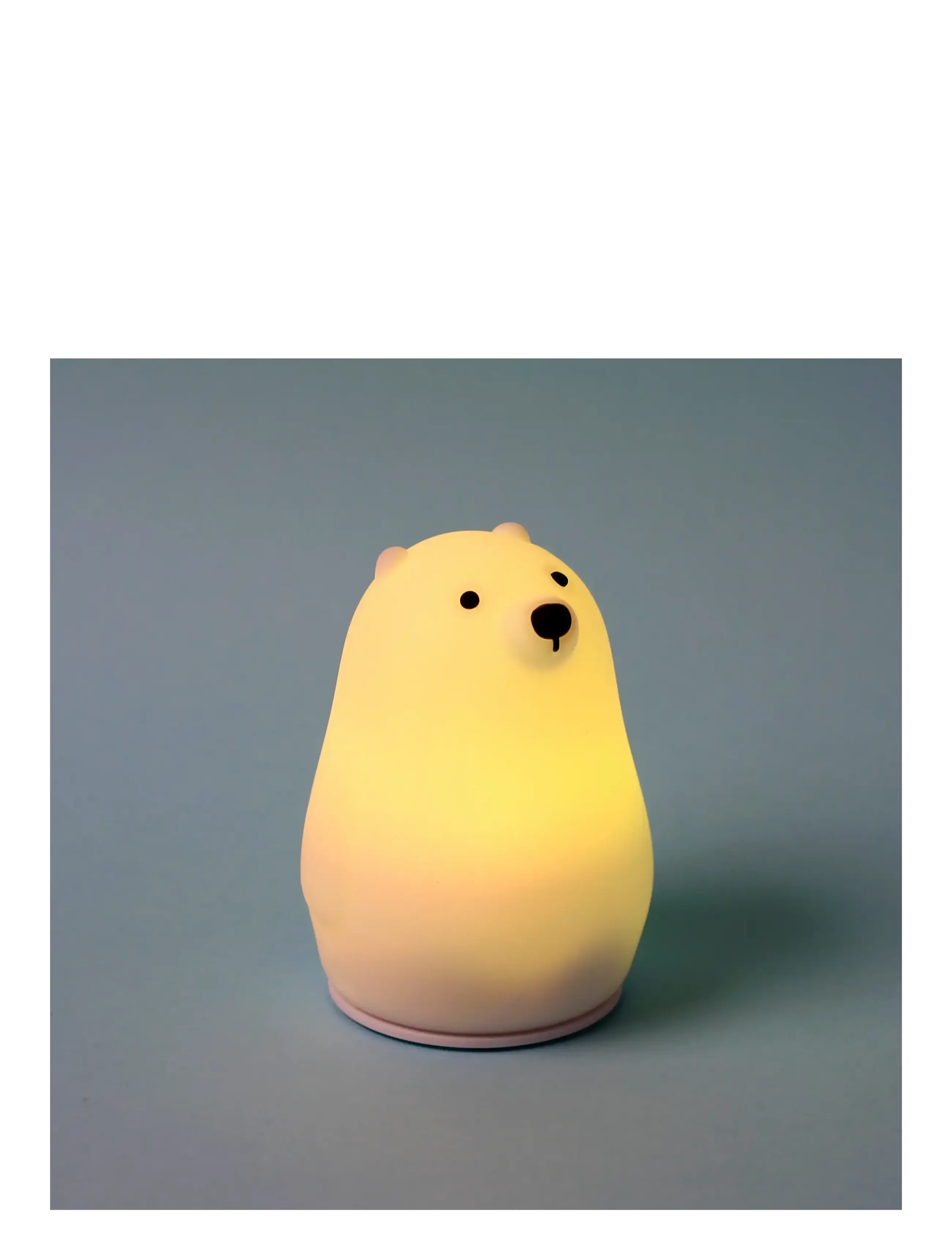 Puckator - Adoramals Polar Bear Colour Change LED Night Light Sleep Lamp - nachtlampen - white - 5