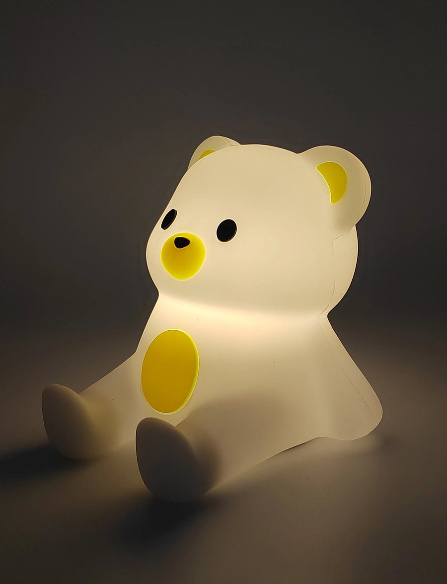 Puckator - Colour Change Sleep Lamp Night Light - Zoo Pals Teddy Bear - Öölambid - white - 1