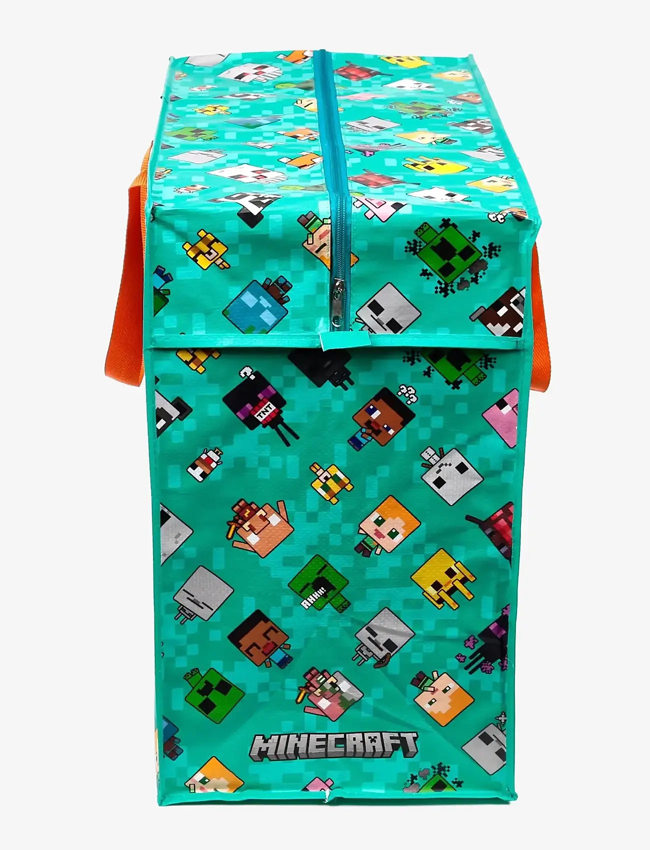 Puckator - Minecraft Chibi Zip Up Laundry Storage Bag - förvaringskorgar - green - 2