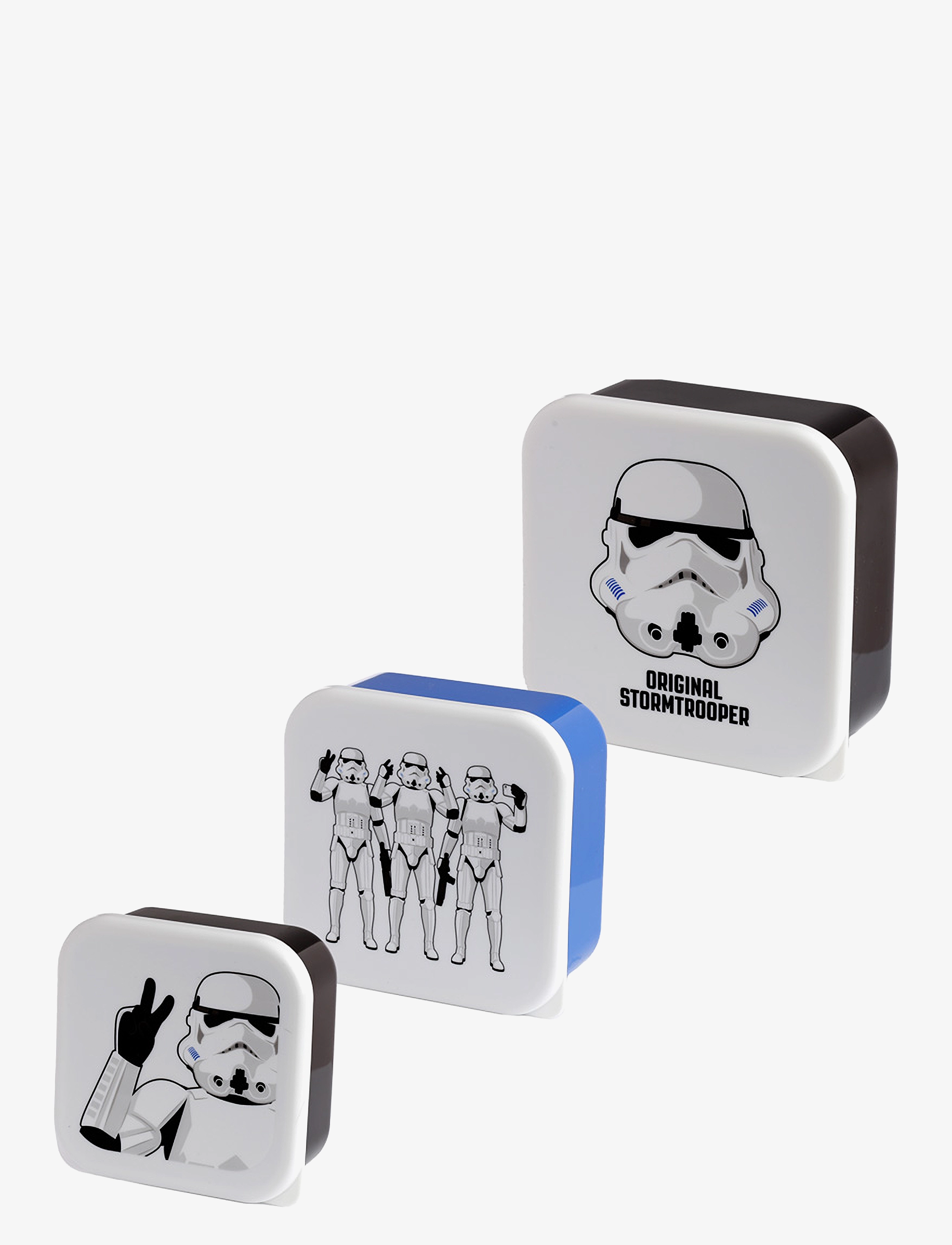 Puckator Set of 3 Lunch Box S/M/L - Lastetuba - BLACK / multi