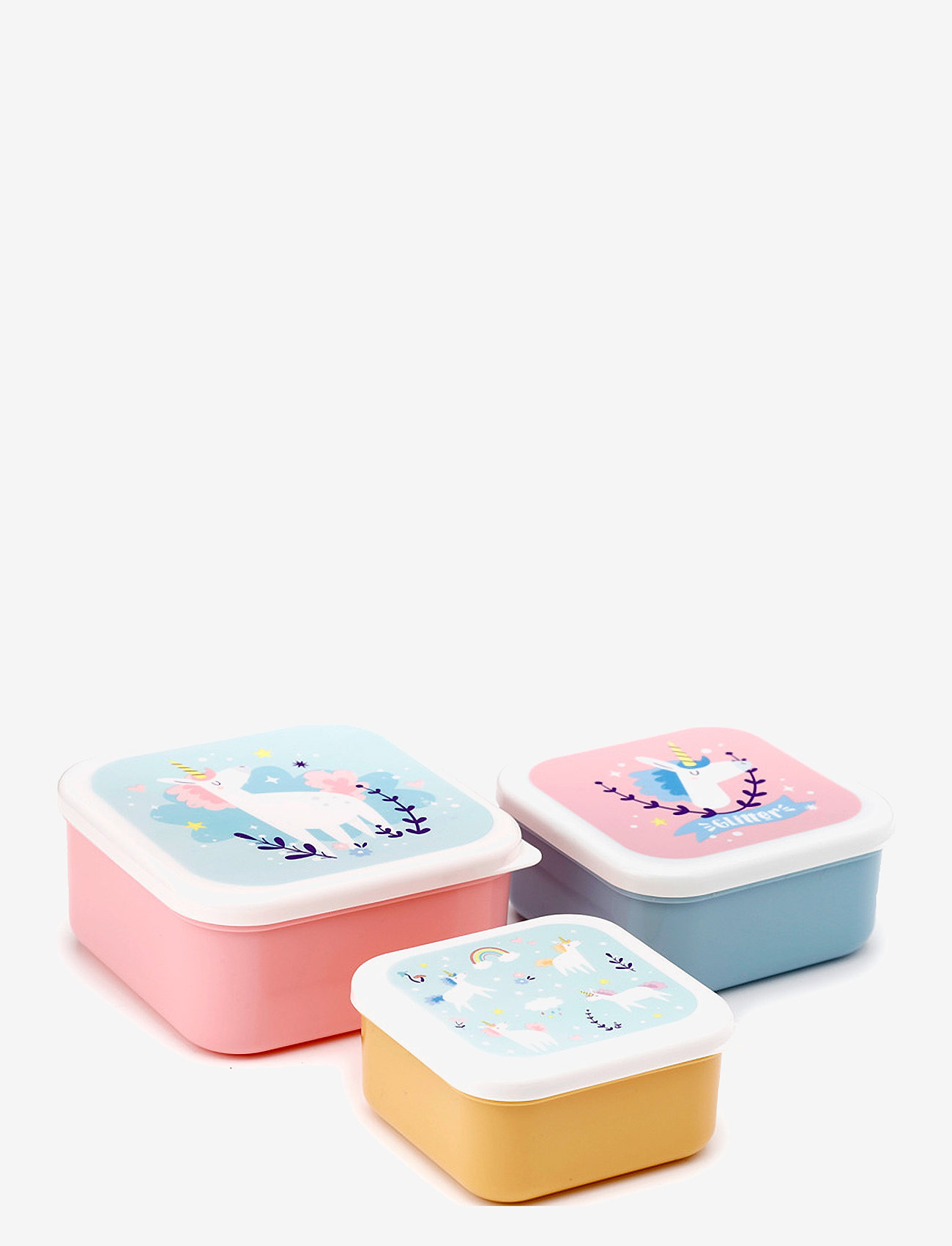 Puckator - Set of 3 Lunch Box S/M/L - brotdosen - pink - 0