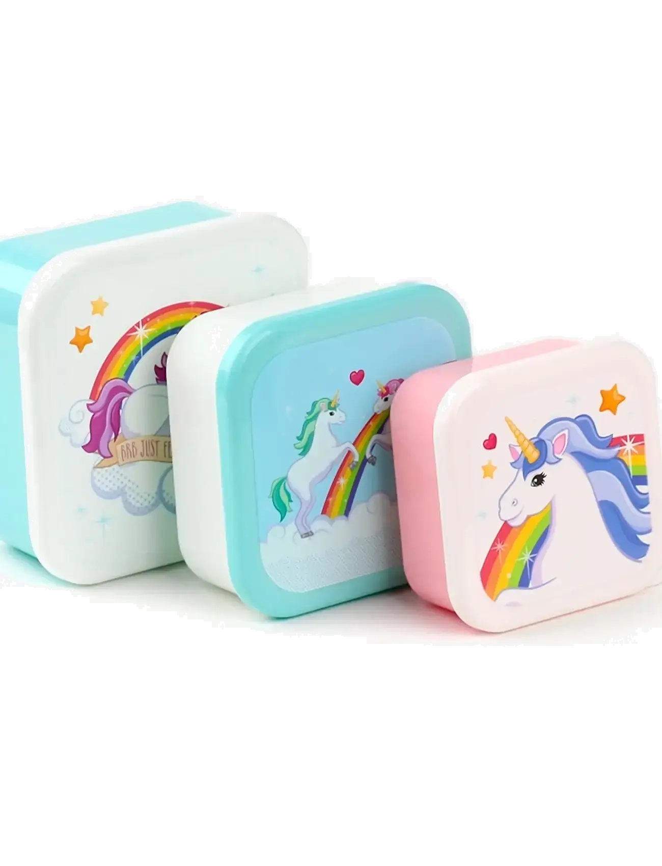 Puckator - Set of 3 Lunch Box S/M/L - madkasser - white - 4