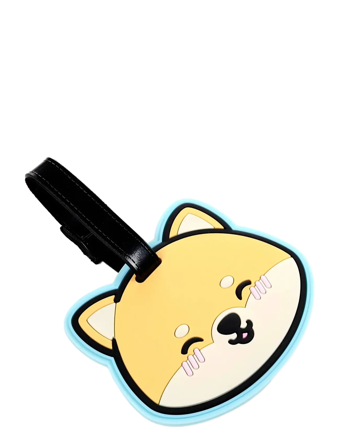 Puckator - Adoramals Shuggs the Shiba Inu PVC Luggage Tag - zubehör für taschen - cream - 1