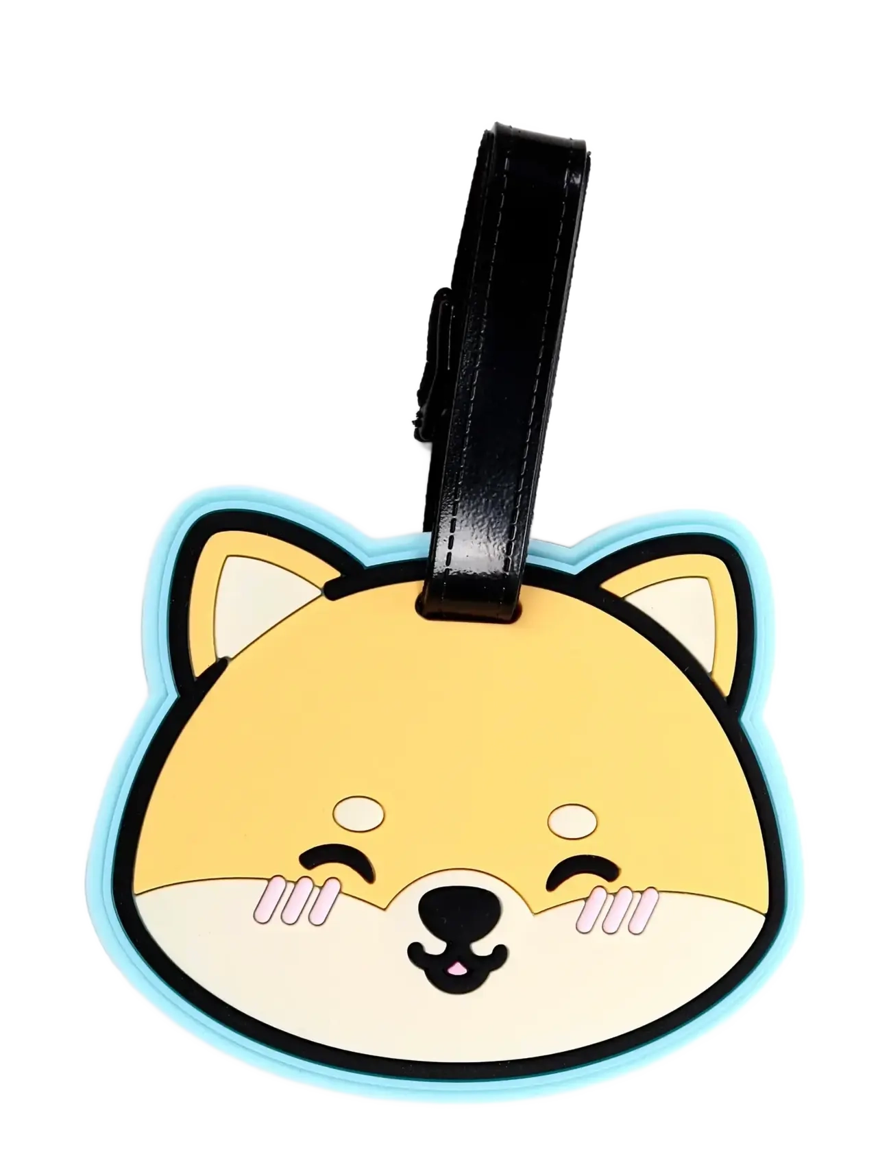 Puckator - Adoramals Shuggs the Shiba Inu PVC Luggage Tag - zubehör für taschen - cream - 3