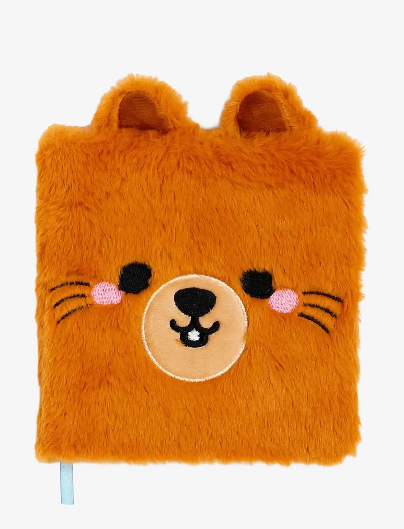 Puckator - Capybara Plush Notebook with Pouch & Mini Notebook - kalendere & notesbøger - brown - 1