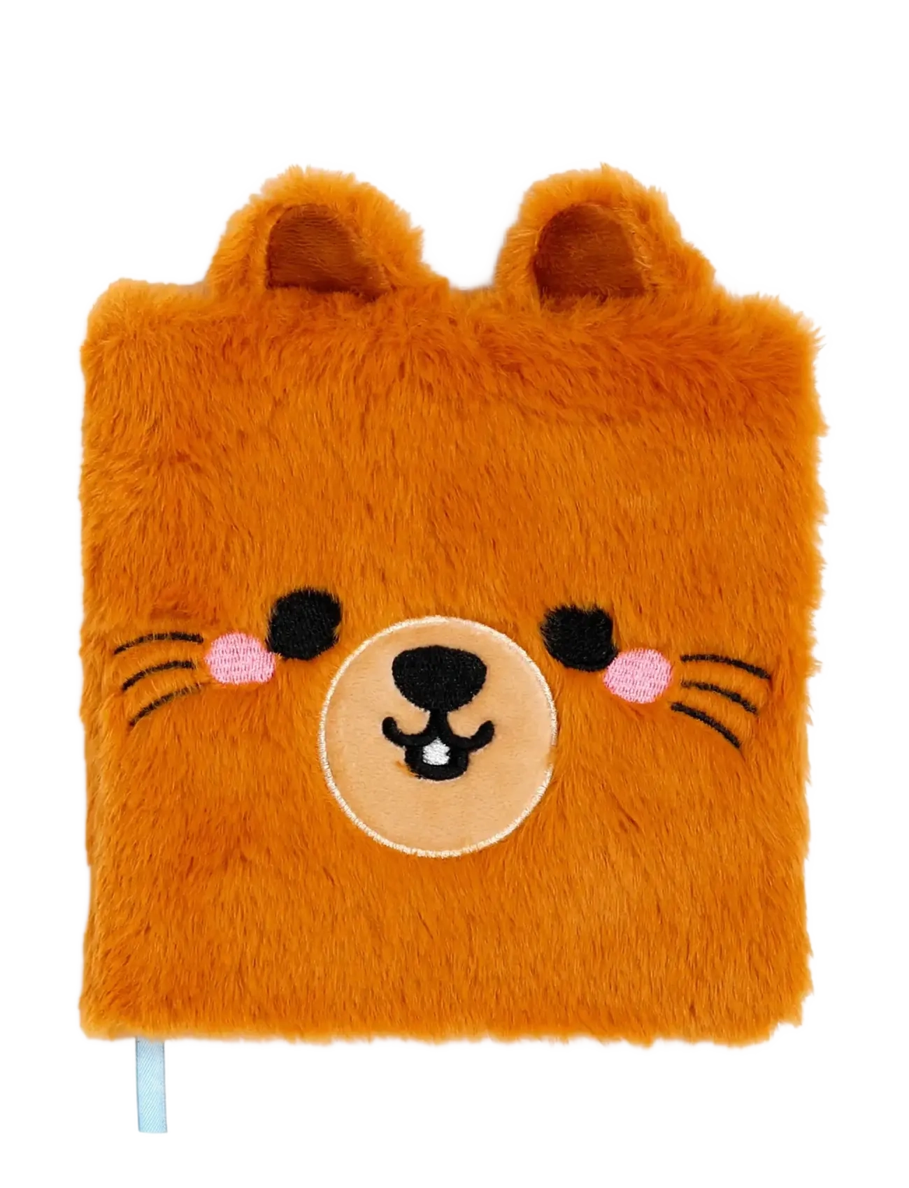 Puckator - Capybara Plush Notebook with Pouch & Mini Notebook - kalender & notizbücher - brown - 1