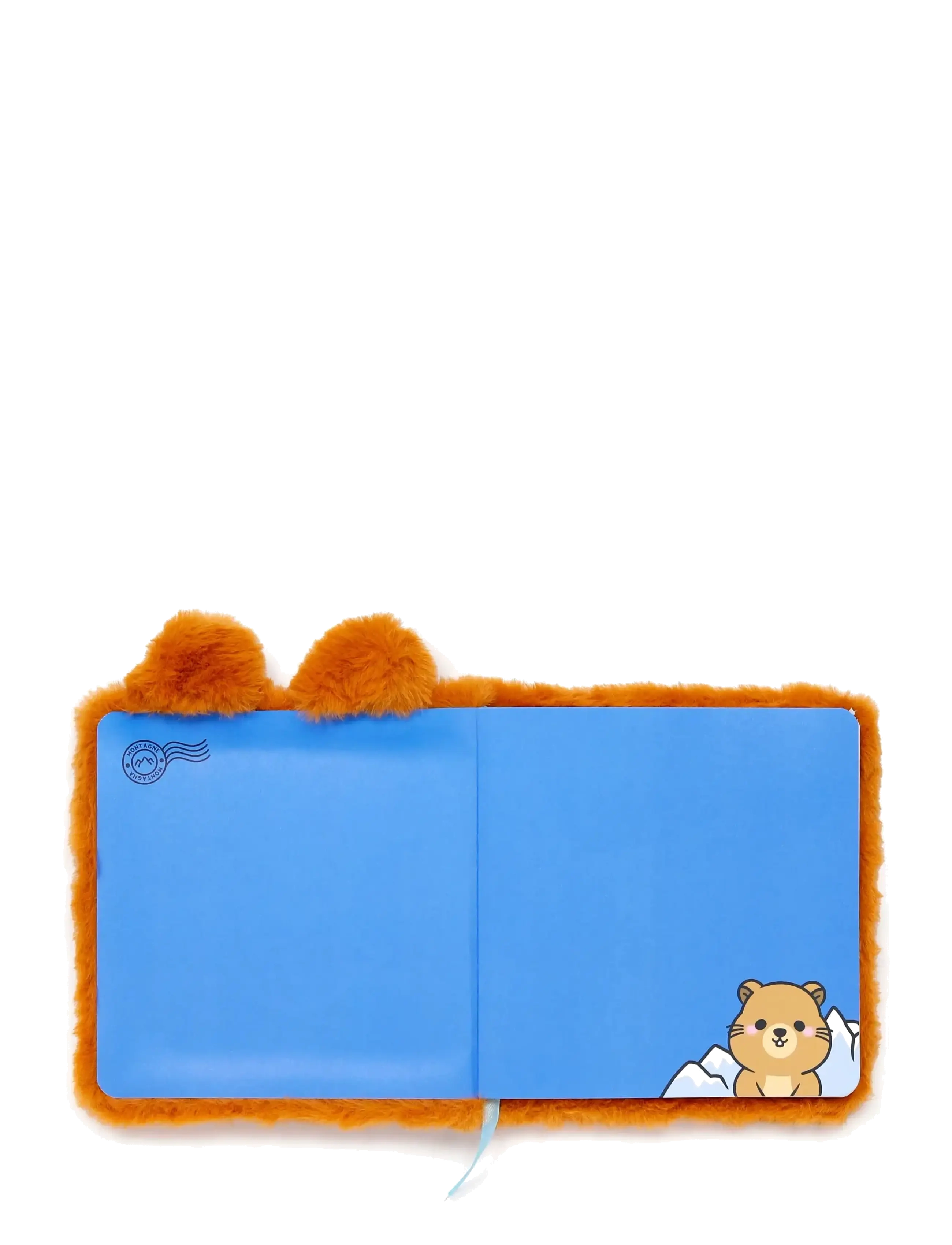 Puckator - Capybara Plush Notebook with Pouch & Mini Notebook - kalender & notizbücher - brown - 2