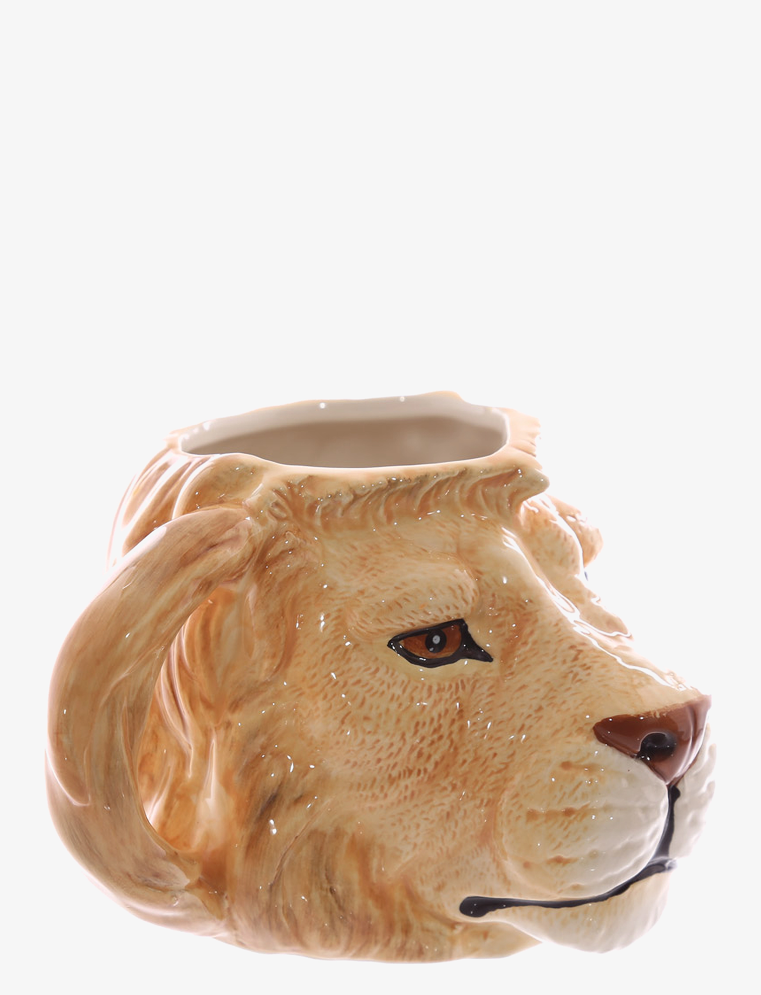 Puckator - Huddle Penguin Ceramic Shaped Handle Mug - filiżanki i kubki - beige - 2