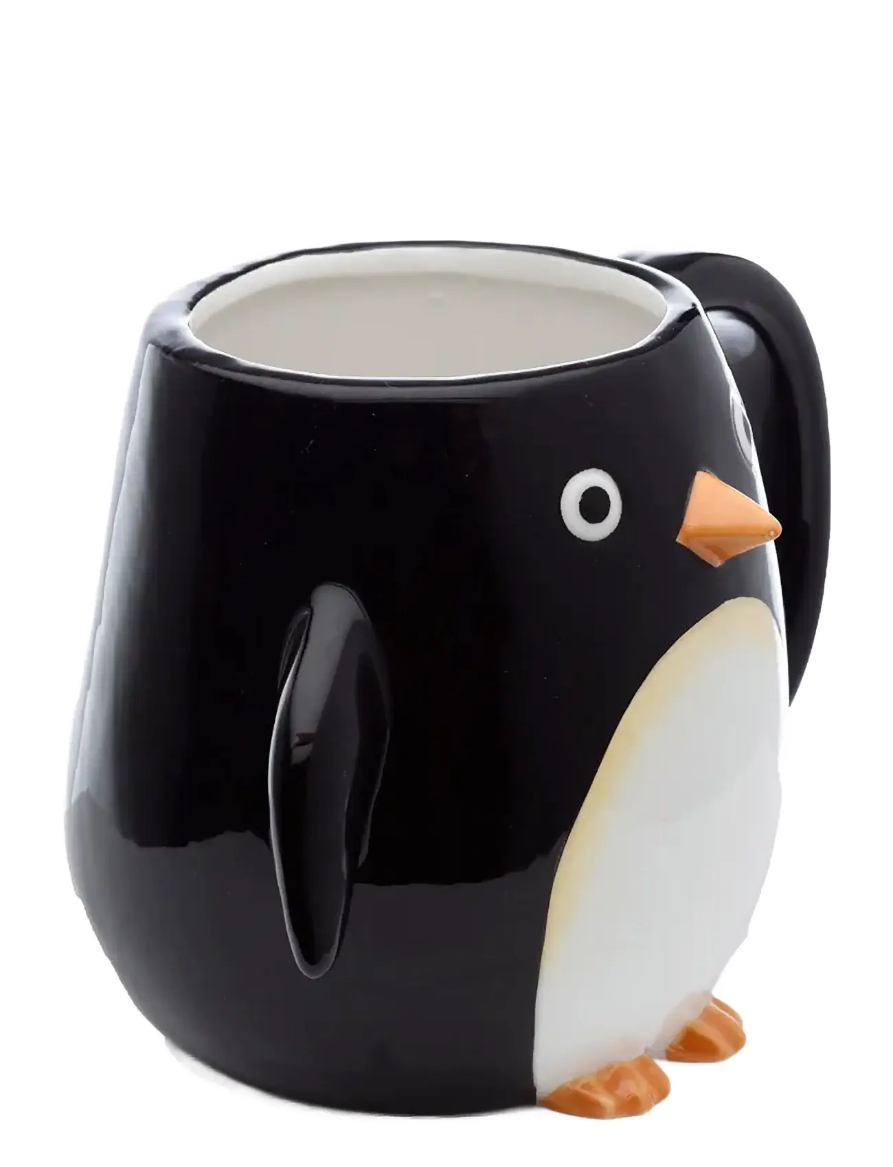 Puckator - Huddle Penguin Ceramic Shaped Handle Mug - krus & kopper - black - 3
