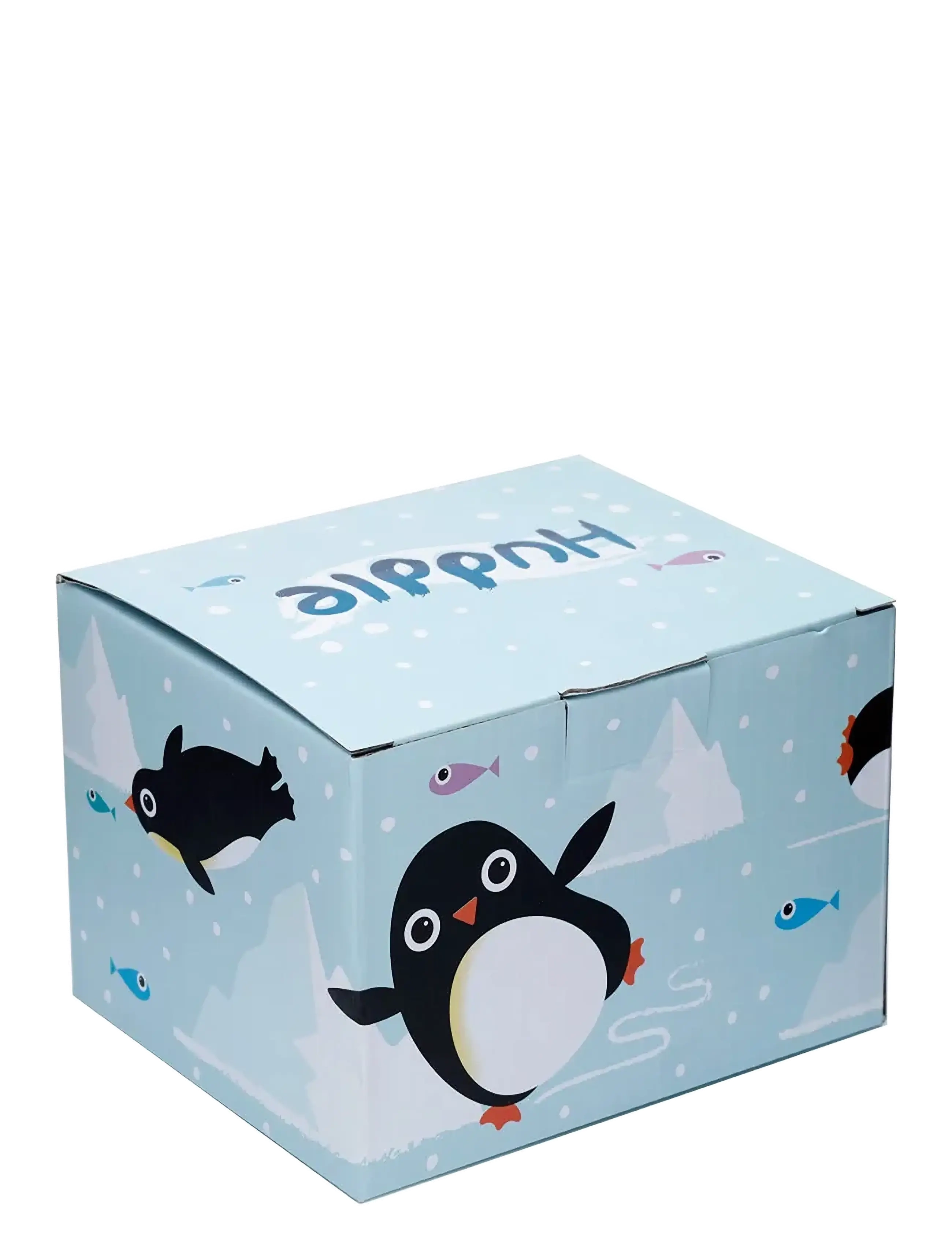 Puckator - Huddle Penguin Ceramic Shaped Handle Mug - krus & kopper - black - 5