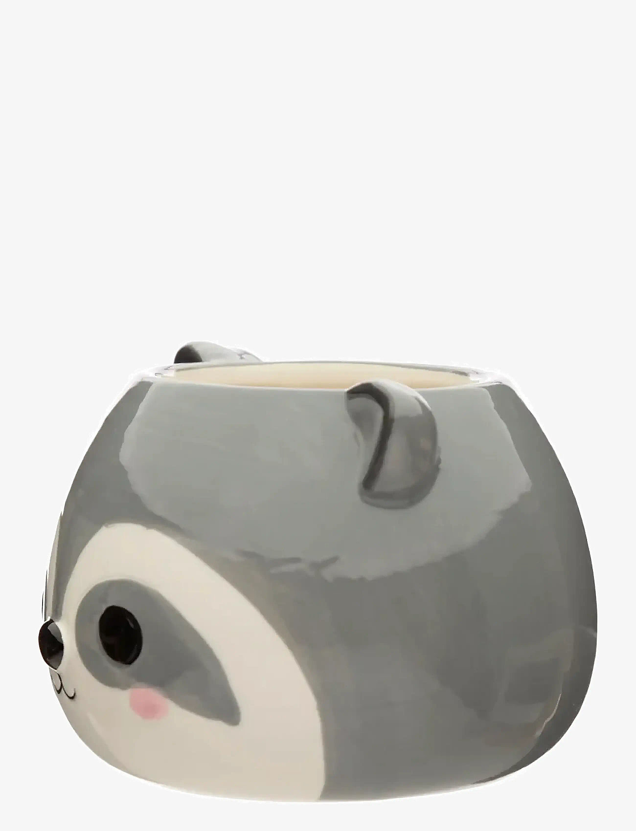 Puckator - Adoramals Raccoon Head Ceramic Shaped Mug - tassen & becher - grey - 1