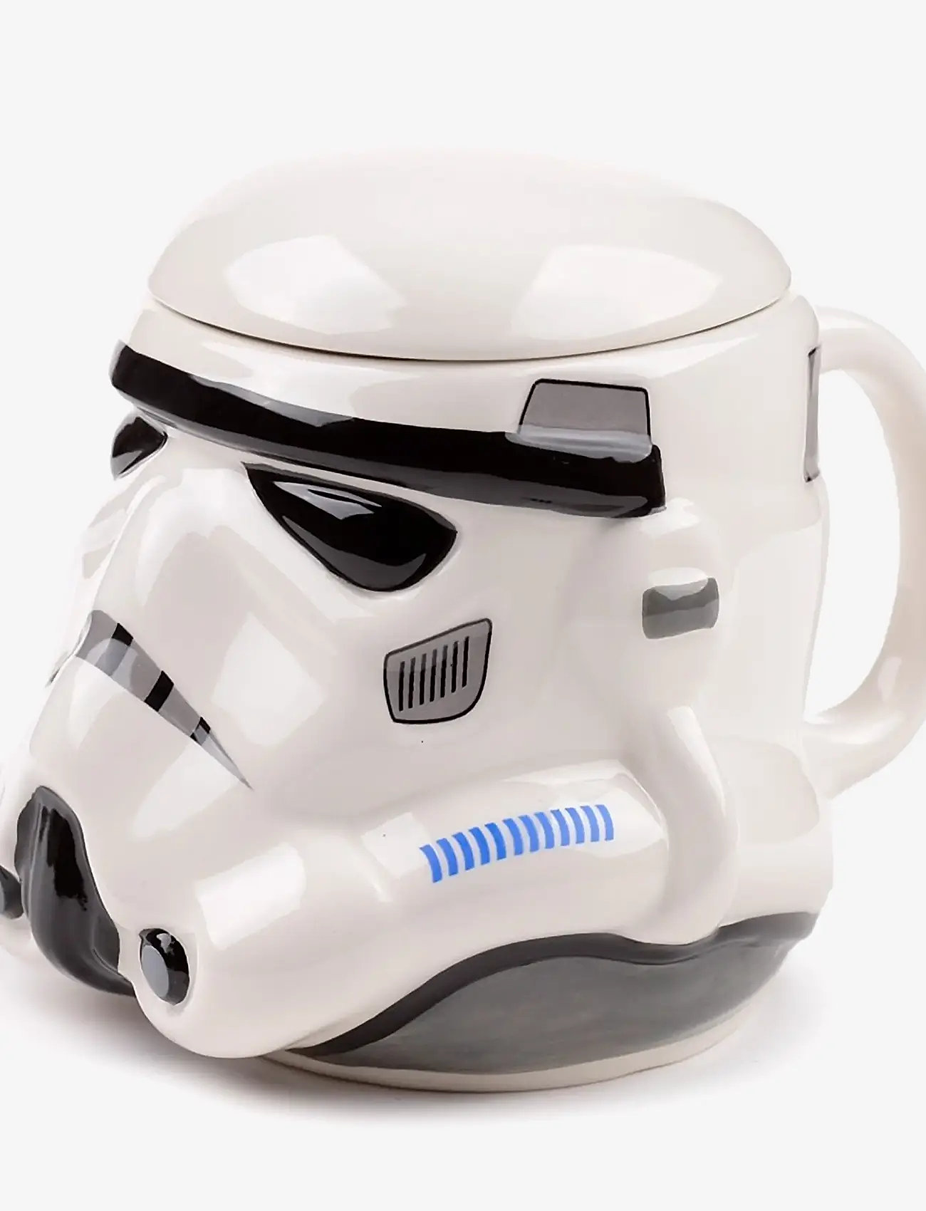Puckator - Adoramals Raccoon Head Ceramic Shaped Mug - tasītes un krūzes - white - 2