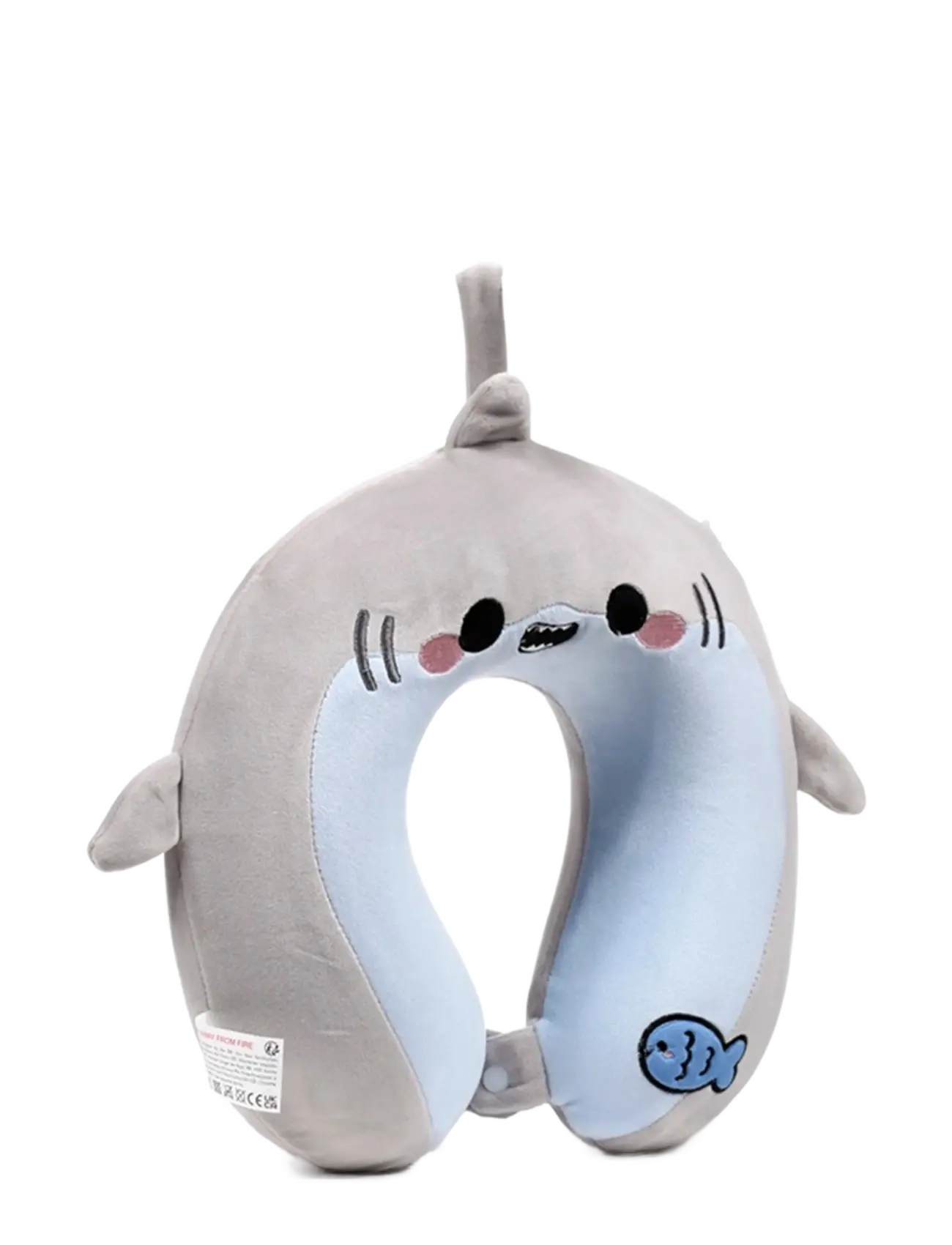 Puckator Relaxeazzz Raffi the Giraffe Adoramals Plush Memory Foam Travel Pillow - Accessories - GREY / grey