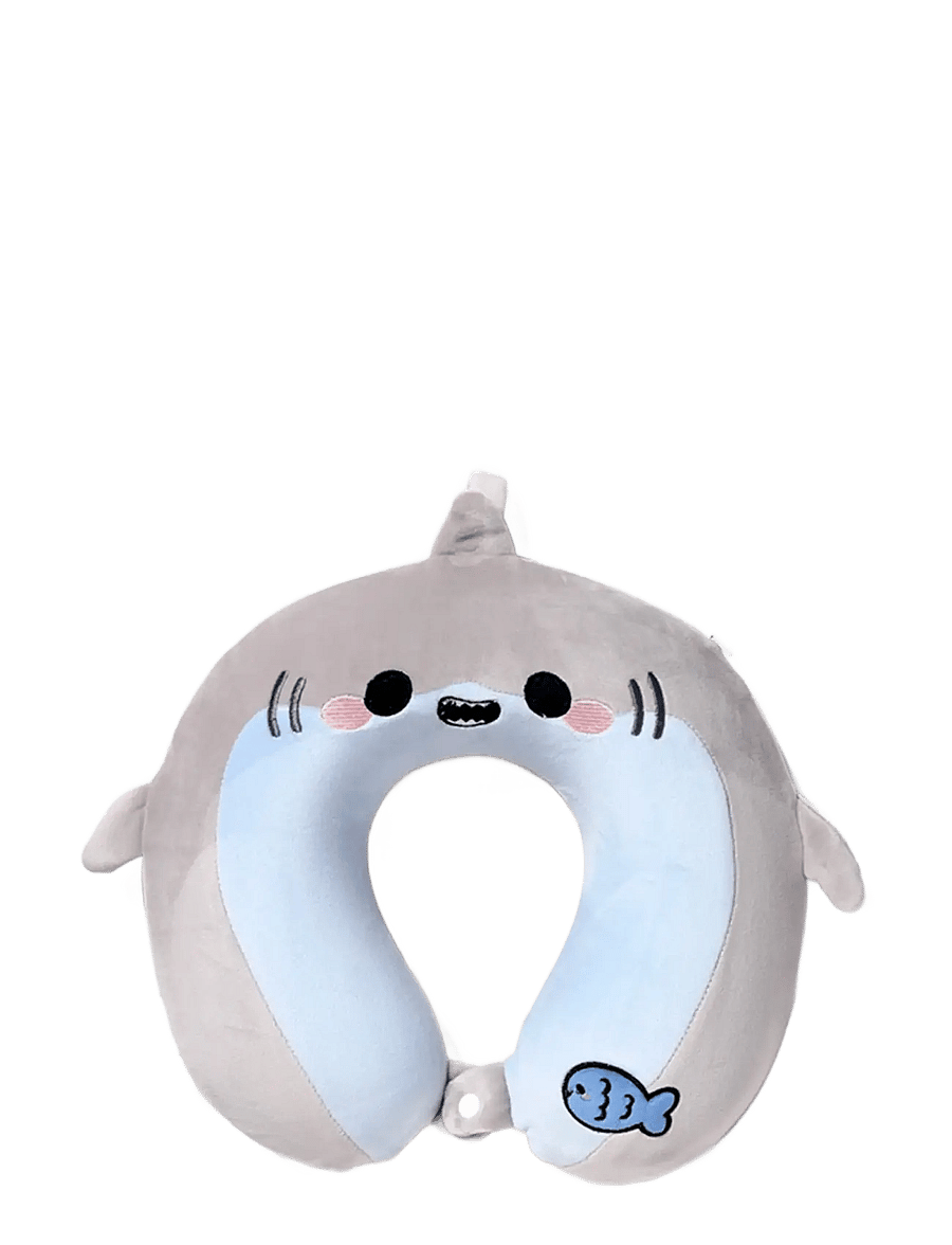 Puckator - Relaxeazzz Nico the Penguin Adoramals Plush Memory Foam Travel Pillow - schlaf-accessoires - grey - 1