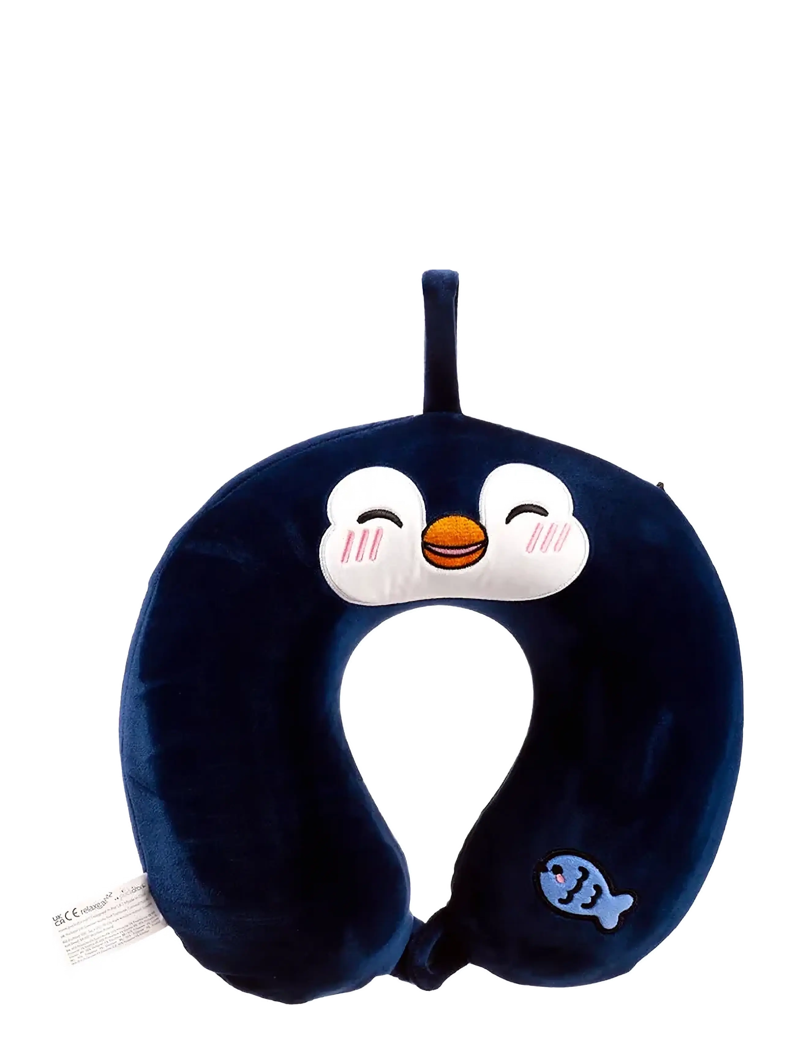 Puckator Relaxeazzz Game Over Plush Memory Foam Travel Pillow - Puckator - NAVY / navy