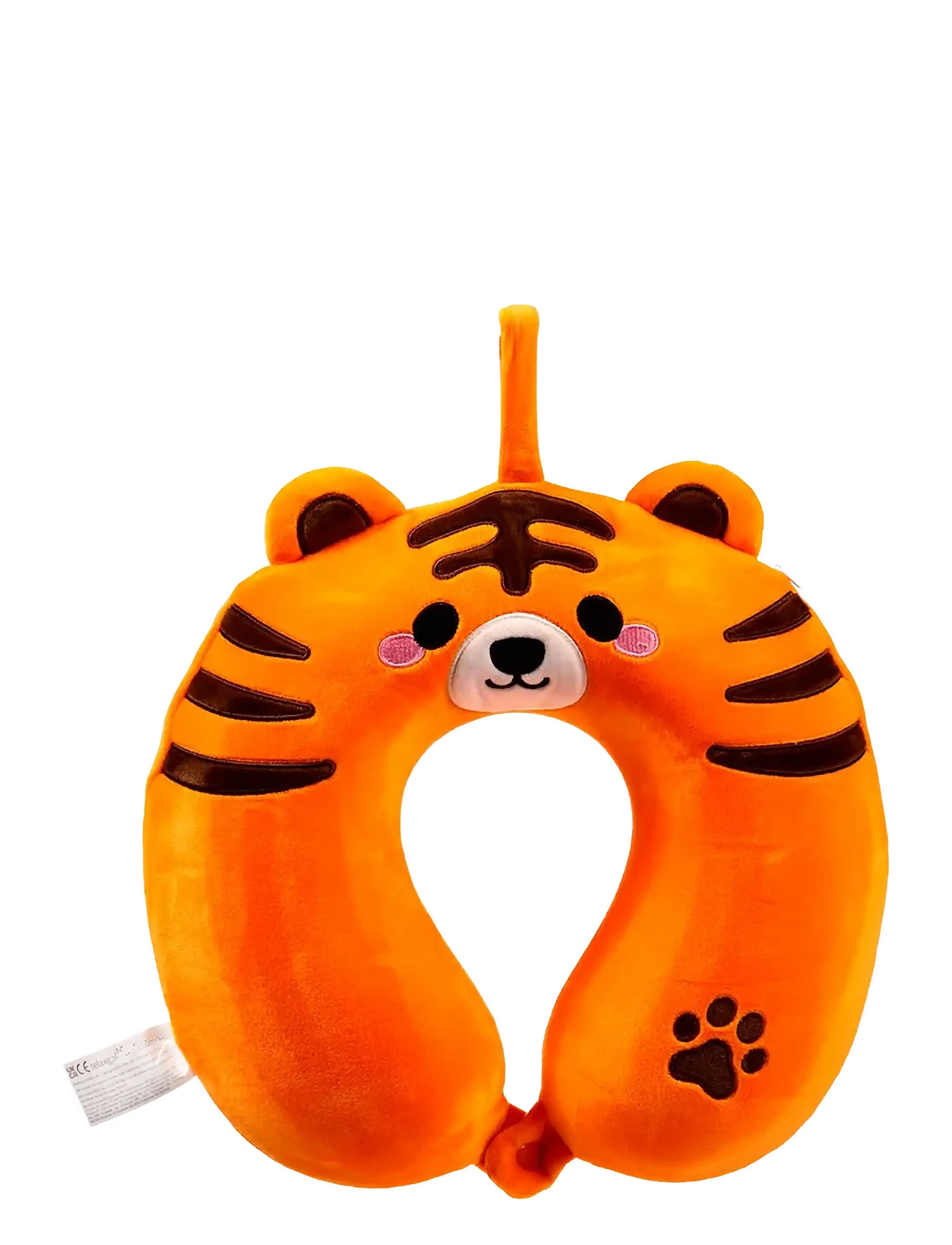 Puckator Relaxeazzz Astra the Unicorn Adoracorns Plush Memory Foam Travel Pillow - 4 for 3 - ORANGE / orange