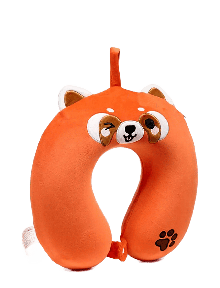 Puckator - Relaxeazzz Nico the Penguin Adoramals Plush Memory Foam Travel Pillow - schlaf-accessoires - orange - 0